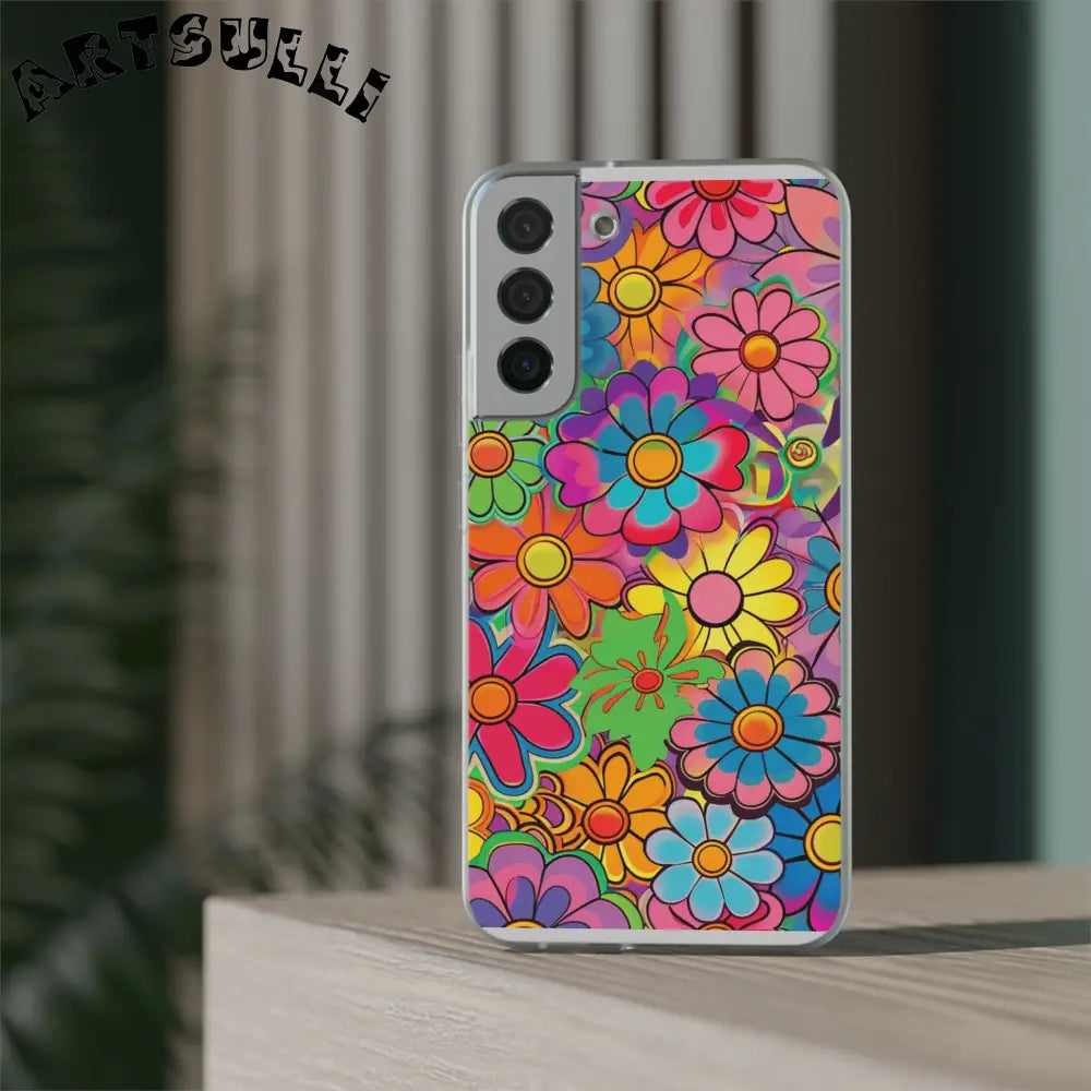 JAKKOUTTHEBXX Chromatic Daisy Dream Flexi Cases JAKKOUTTHEBXX