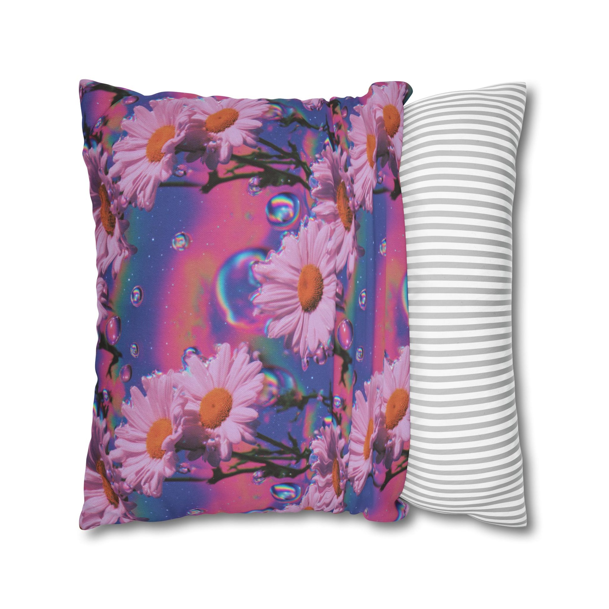 Spun Polyester Square Pillowcase, Artsulli - Art is Long, Life is Short, Home Decor, , , , , , , 
