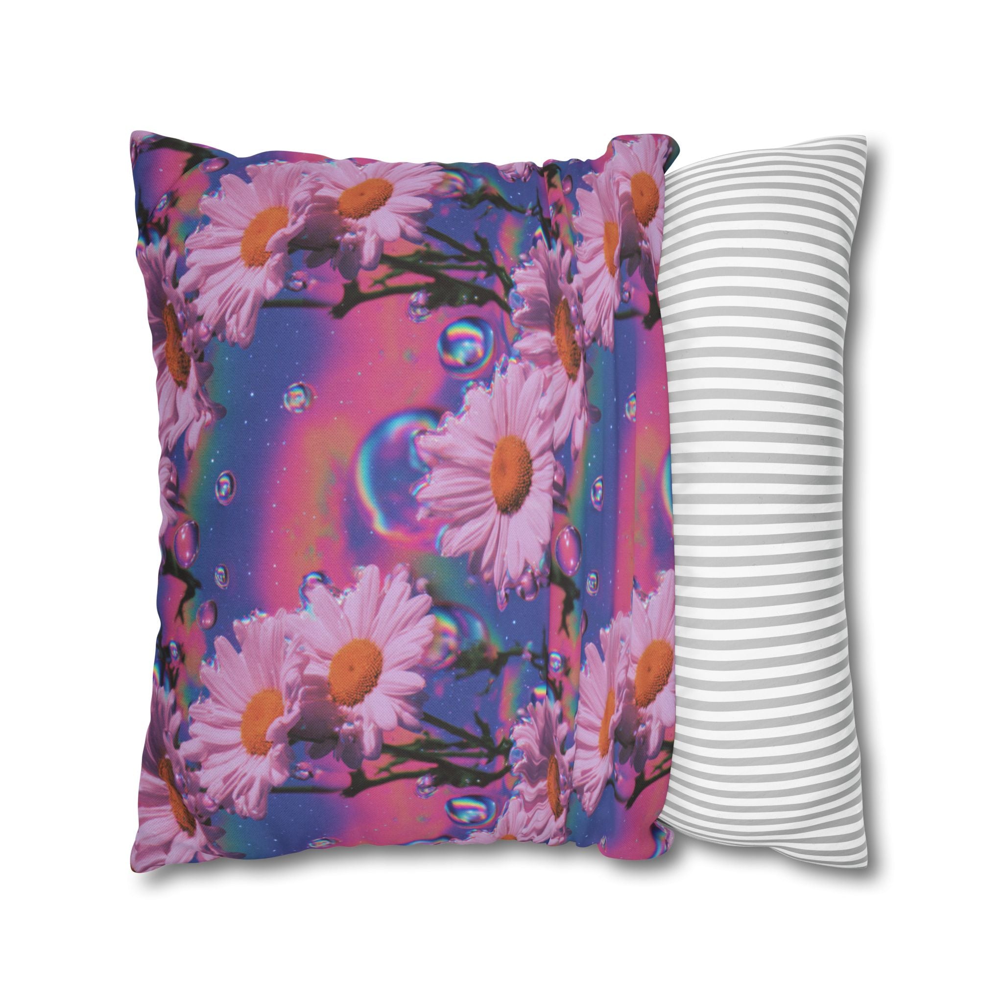 Spun Polyester Square Pillowcase, Artsulli - Art is Long, Life is Short, Home Decor, , , , , , , 