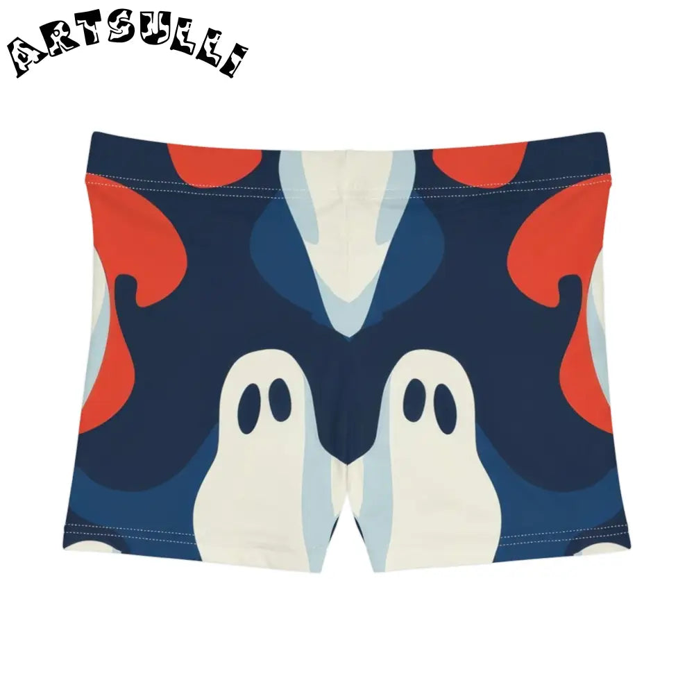 JAKKOUTTHEBXX Camo Ghosts Women’s Shorts (AOP) JAKKOUTTHEBXX