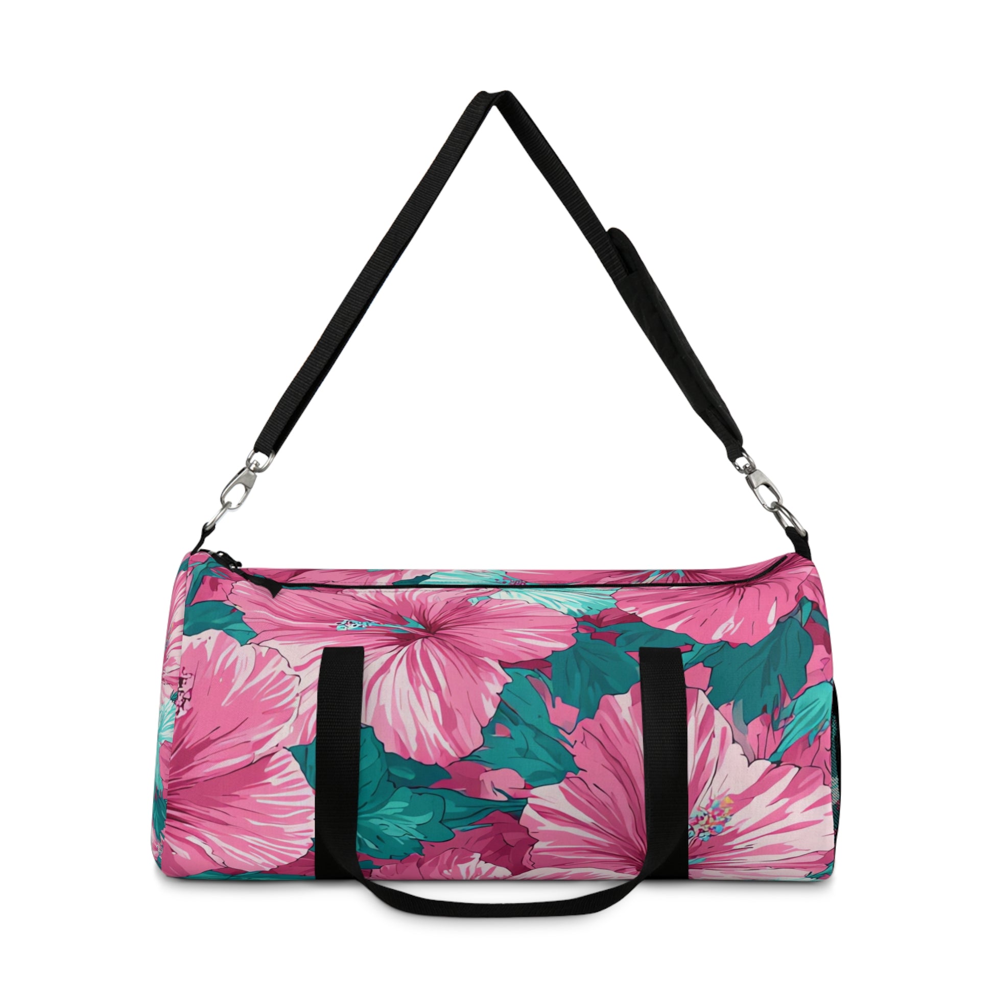 Flowerpunk Aloha Duffel Bag, Artsulli - Art is Long, Life is Short, Bags, , , , , , , 