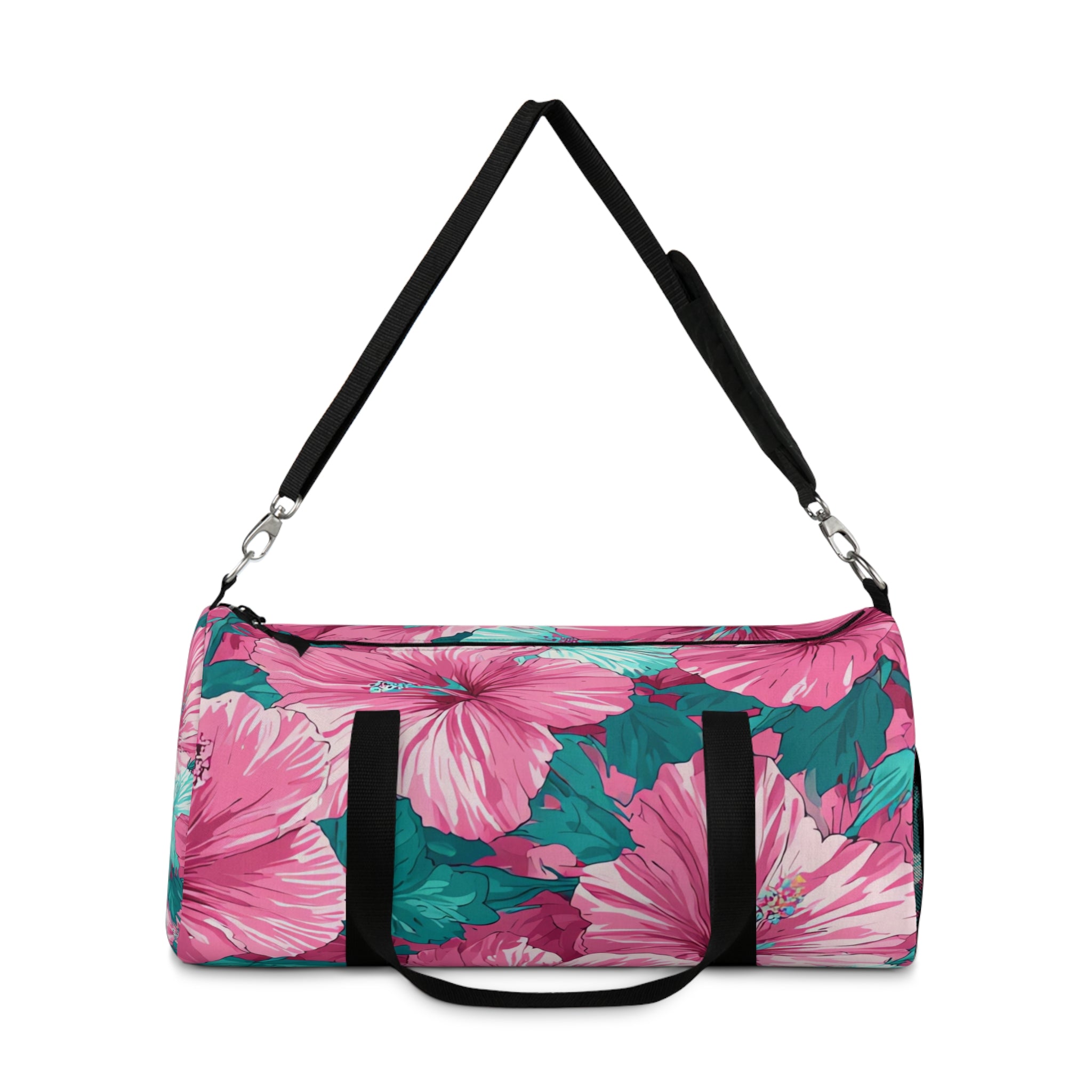 Flowerpunk Aloha Duffel Bag, Artsulli - Art is Long, Life is Short, Bags, , , , , , , 