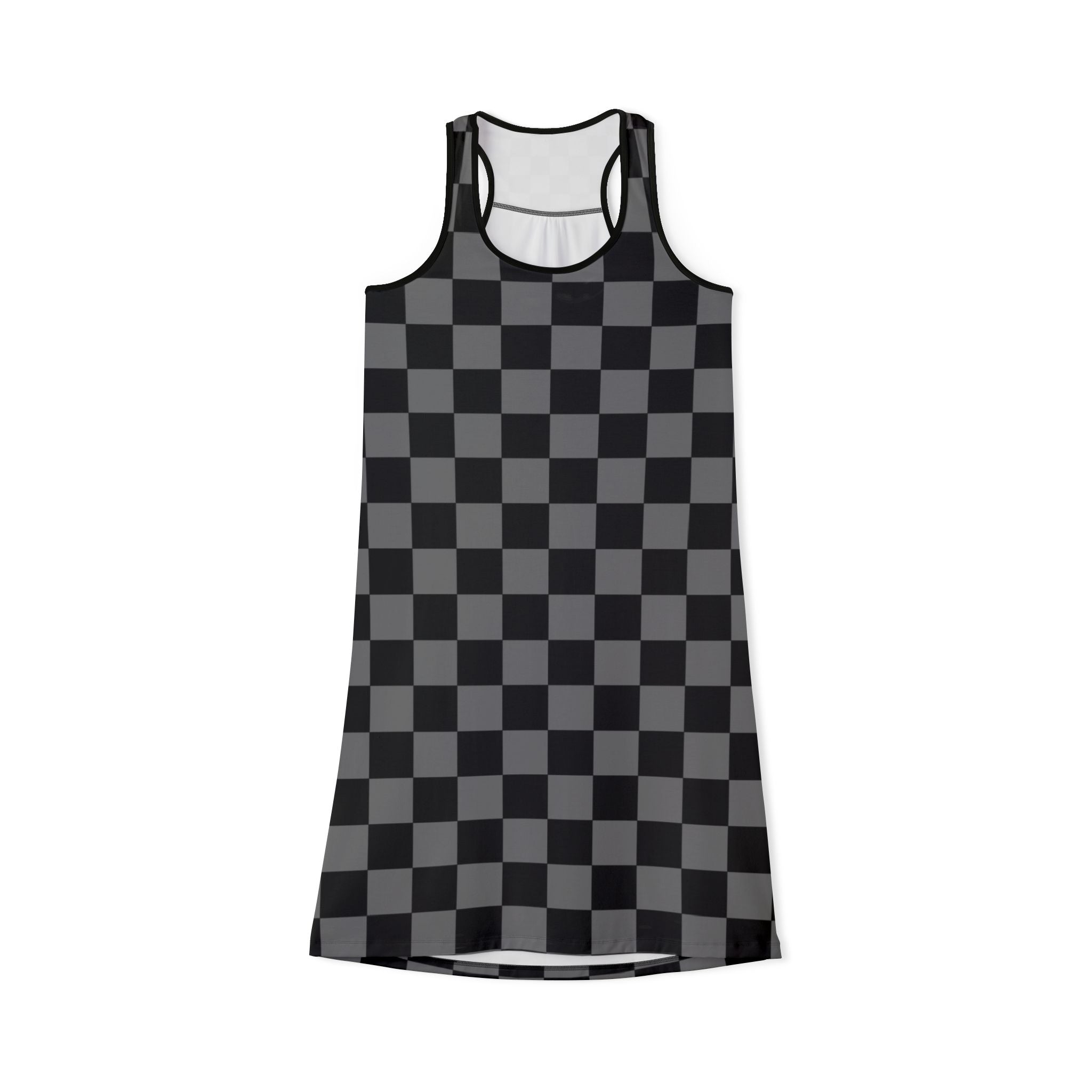 8K Void Surfer Women's Racerback Dress (AOP), Artsulli - Art is Long, Life is Short, Tank Top, Size, XS, Color, Black, , , 75981982749819542738