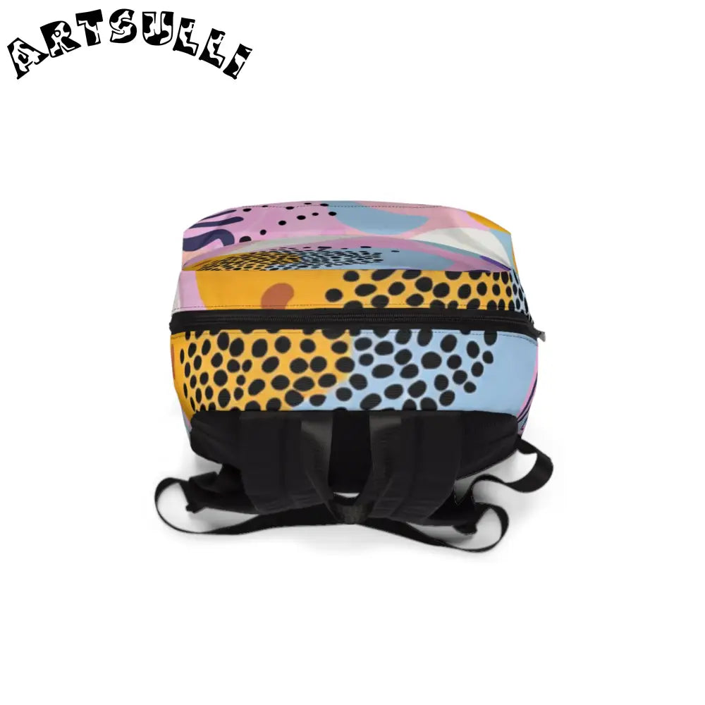 JAKKOUTTHEBXX Colorful Abstract Dots and Shapes Unisex Classic
