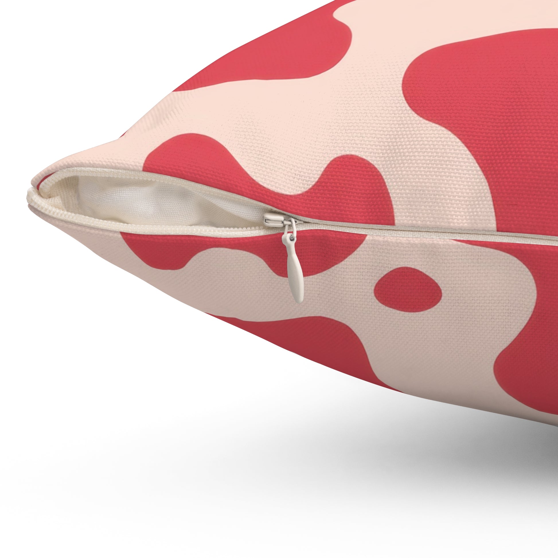 Copy of Red Jungle Cow Spun Polyester Square Pillow, Artsulli - Art is Long, Life is Short, Home Decor, , , , , , , 