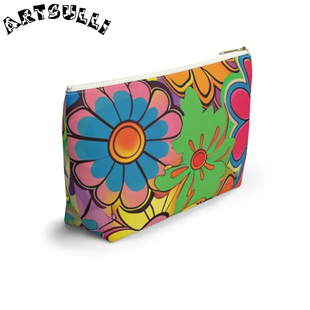 JAKKOUTTHEBXX Chromatic Daisy Dream Accessory Pouch w T-bottom