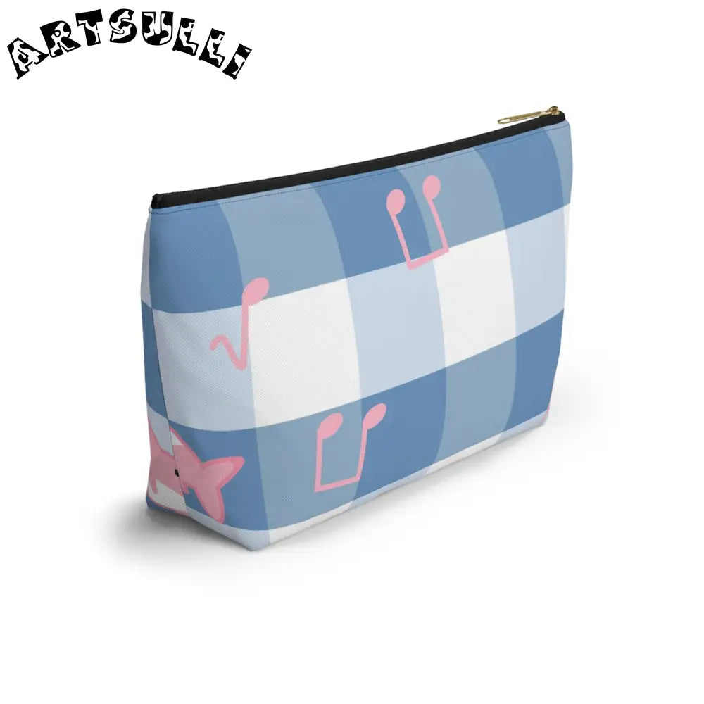 JAKKOUTTHEBXX Checkered Shark Music Notes Bag Artistic Works 2025