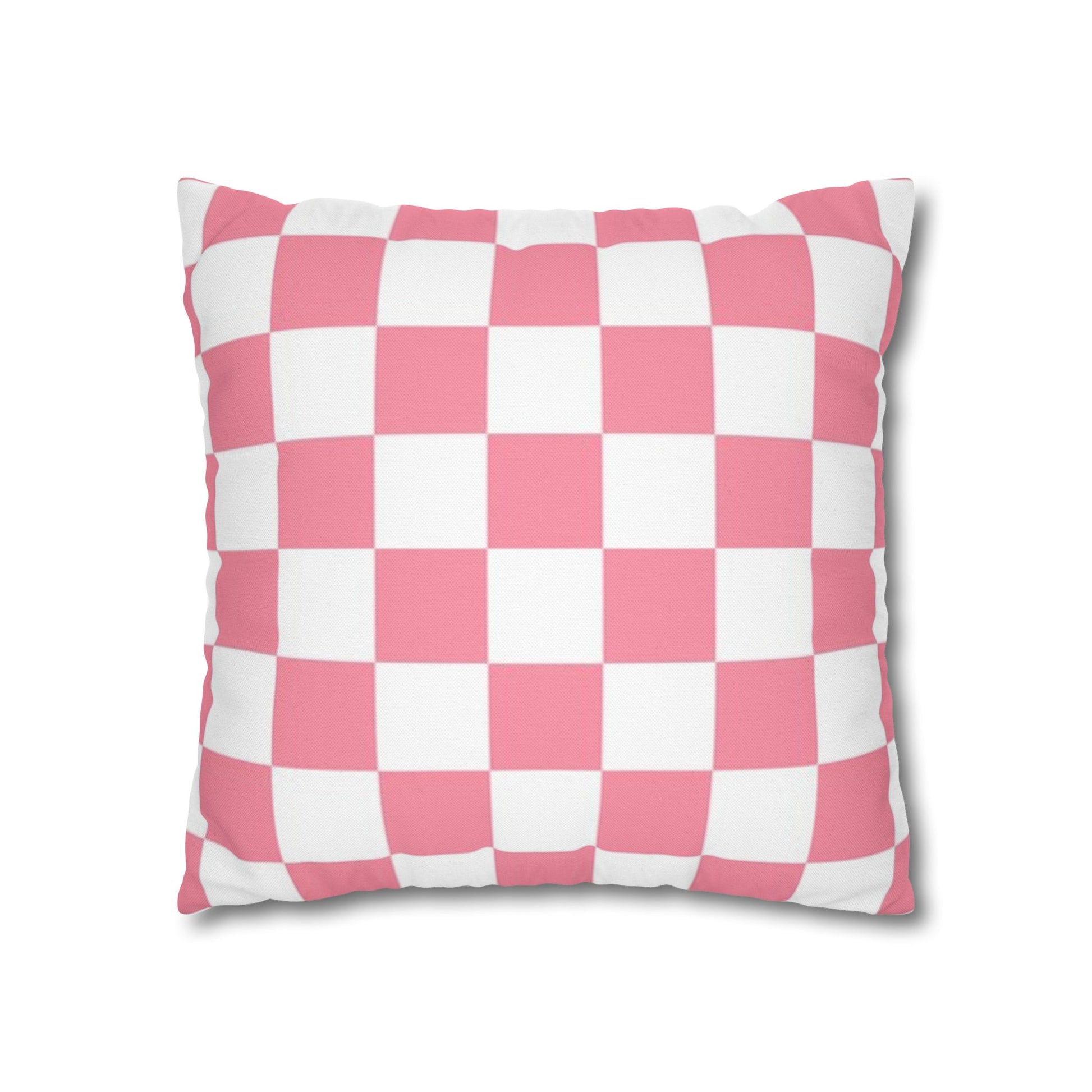 Brigandine Checkered Scene Spun Polyester Square Pillowcase, Artsulli - Art is Long, Life is Short, Home Decor, , , , , , , 