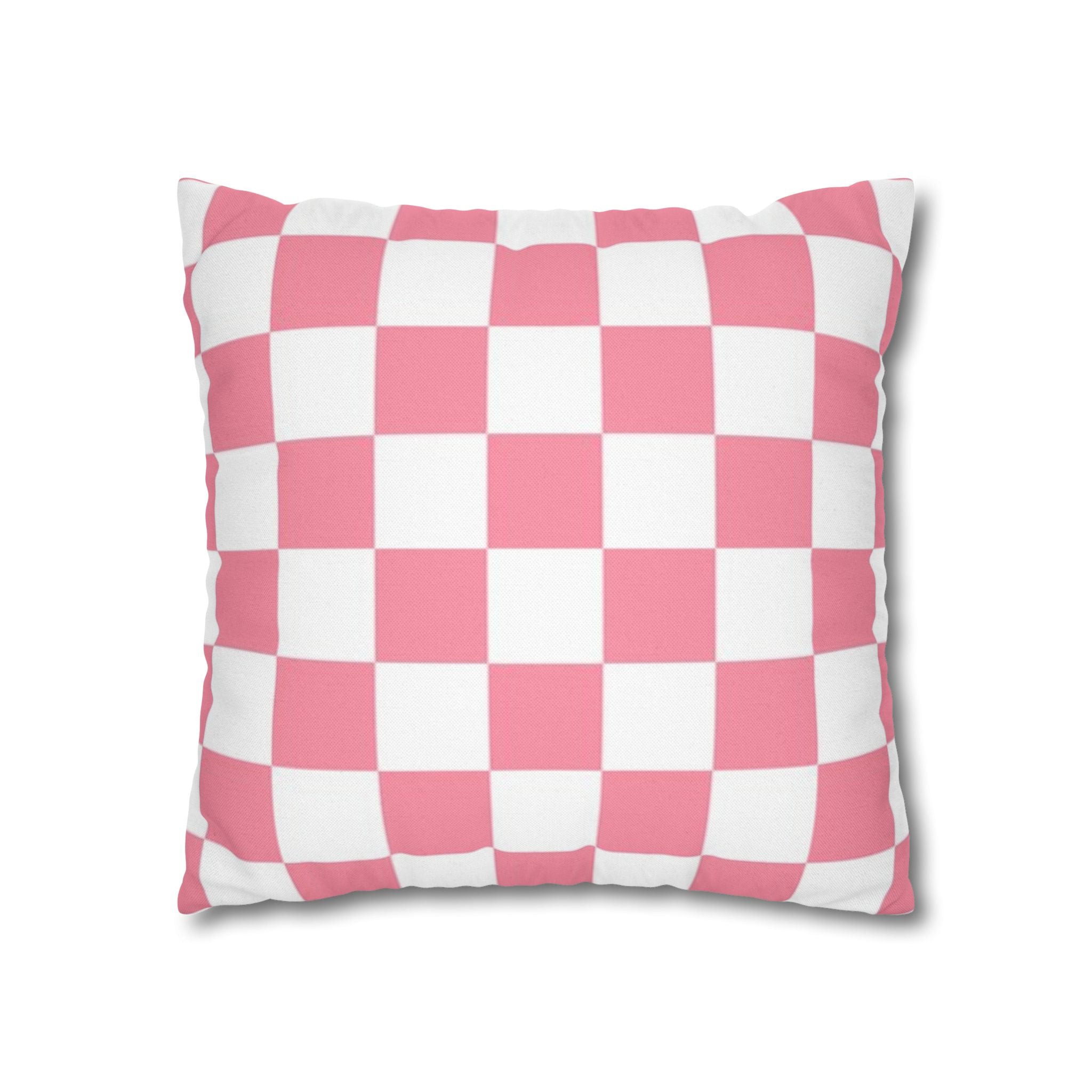Brigandine Checkered Scene Spun Polyester Square Pillowcase, Artsulli - Art is Long, Life is Short, Home Decor, , , , , , , 