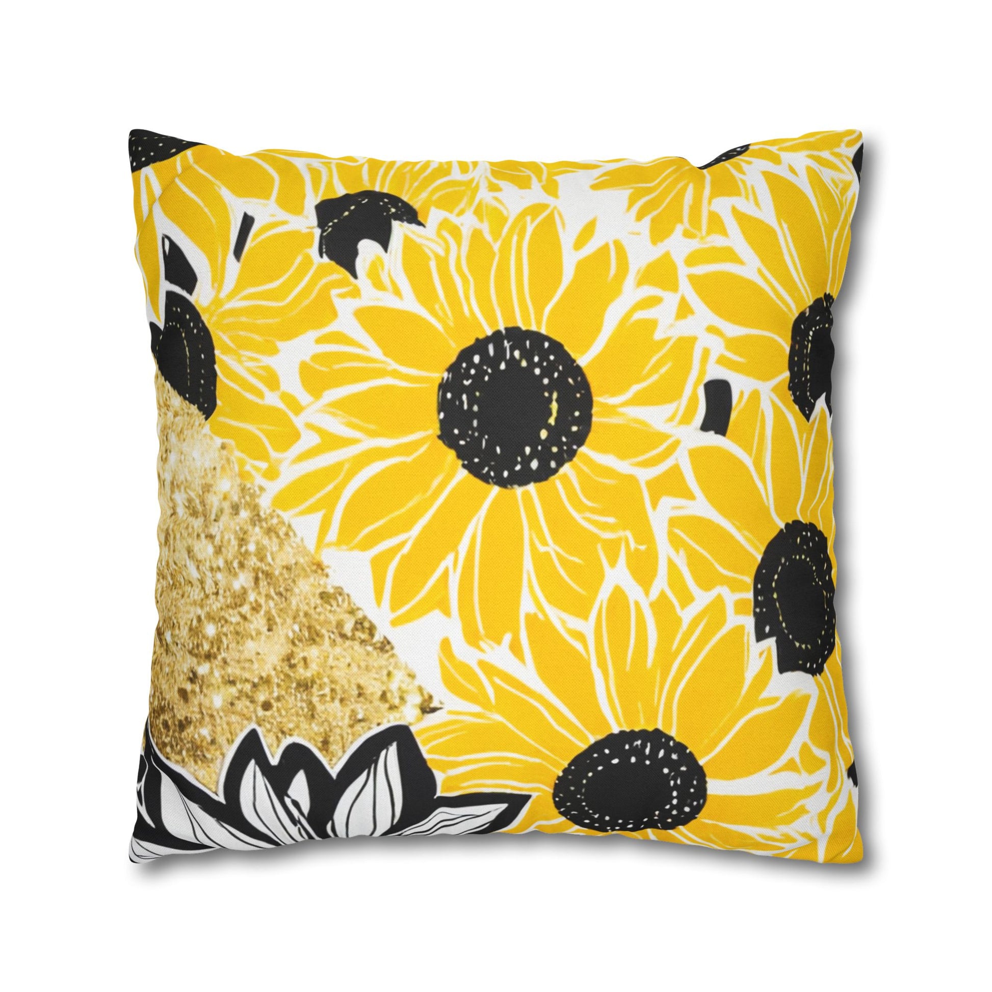 Spun Polyester Square Pillowcase, Artsulli - Art is Long, Life is Short, Home Decor, , , , , , , 