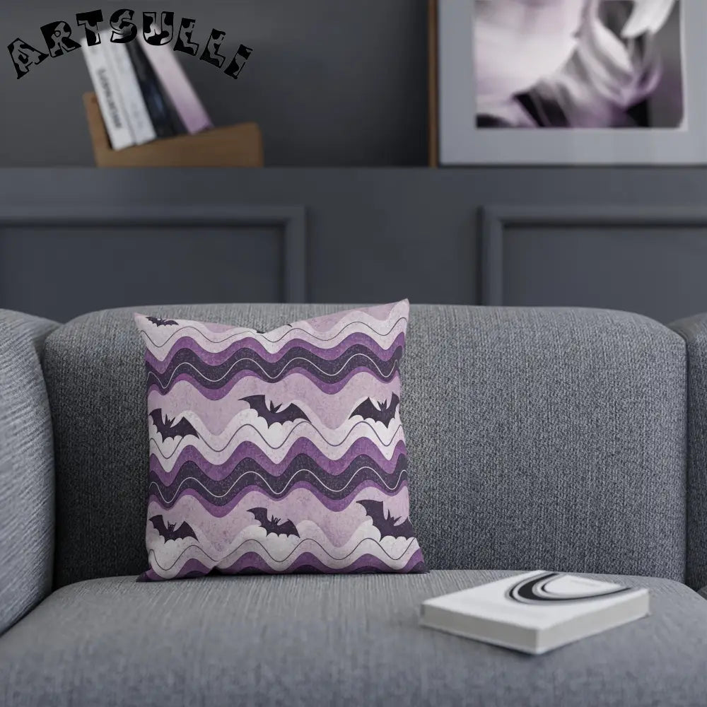 JAKKOUTTHEBXX Bat Wave Cushion JAKKOUTTHEBXX Artsulli - Art is Long,