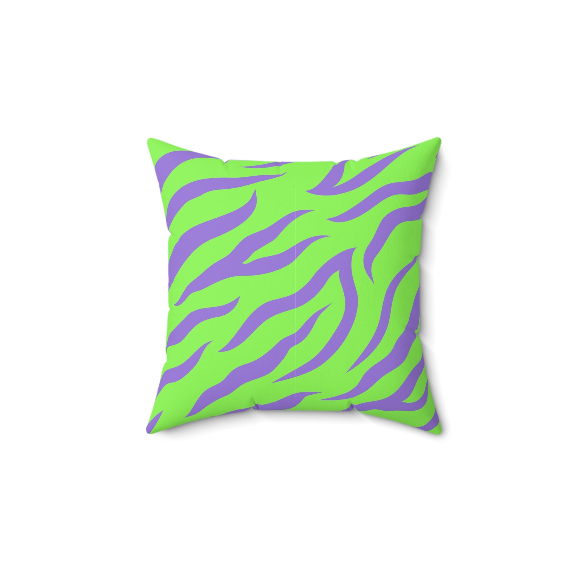 Tyrannosaurus Print Green and Purple Spun Polyester Square Pillow, Artsulli - Art is Long, Life is Short, Home Decor, , , , , , , 