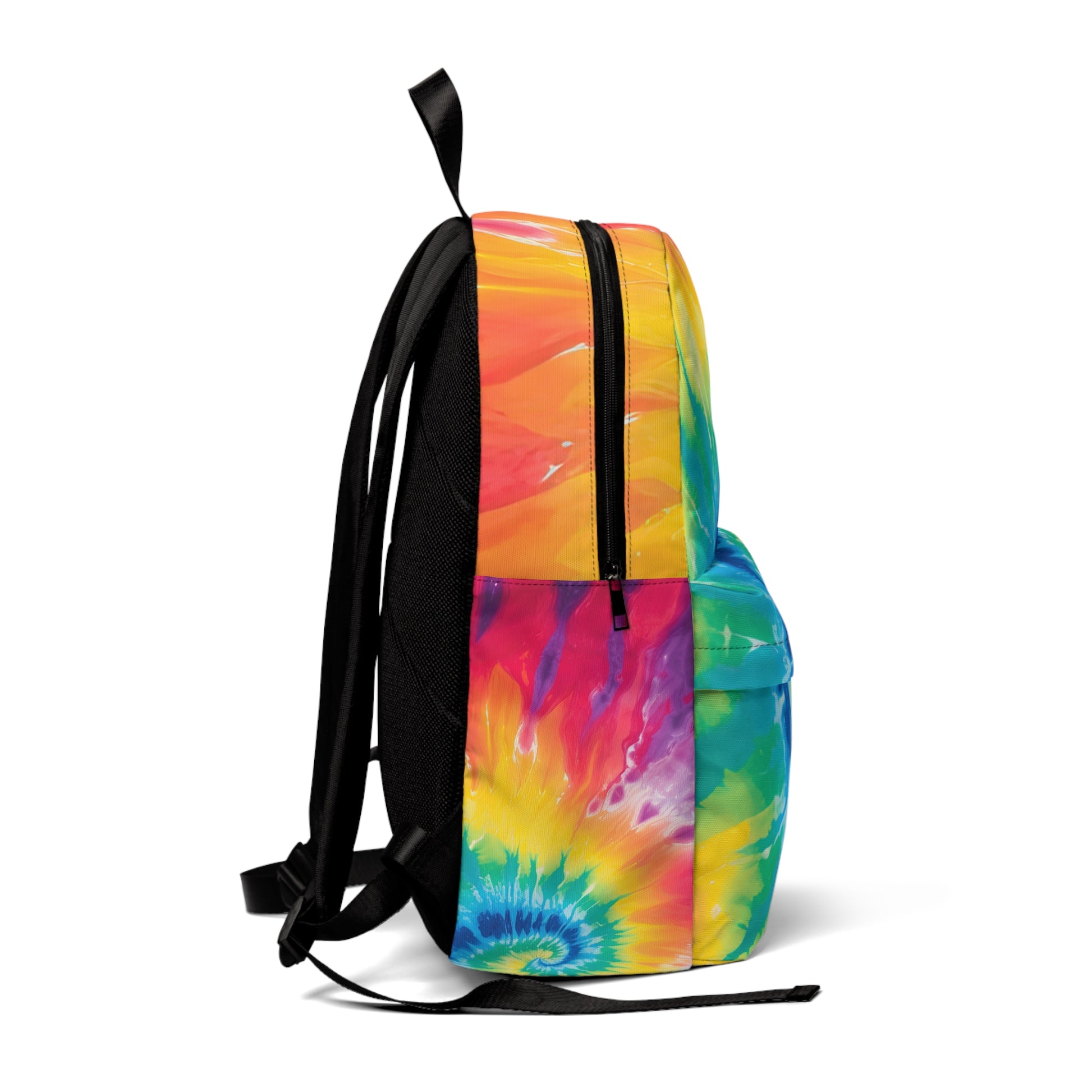 Tie Dye Unisex Classic Backpack, Artsulli - Art is Long, Life is Short, Bags, , , , , , , 