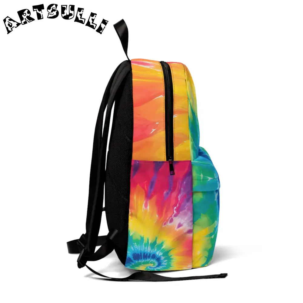 JAKKOUTTHEBXX Colorful Tie-Dye Backpack 2025