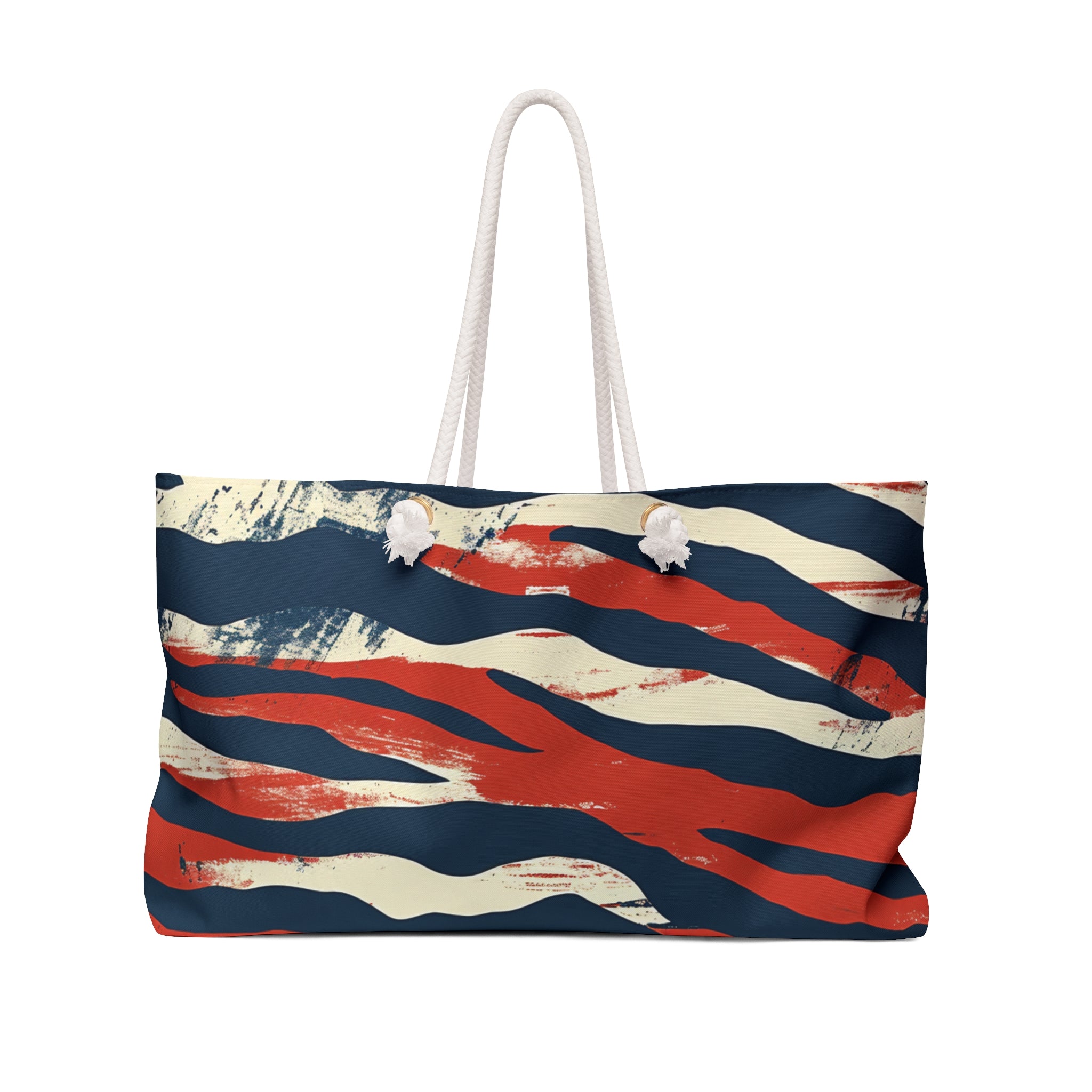 Capricious Tiger Wave Weekender Bag, Artsulli - Art is Long, Life is Short, Bags, Size, 24" × 13", , , , , 20884652816148
