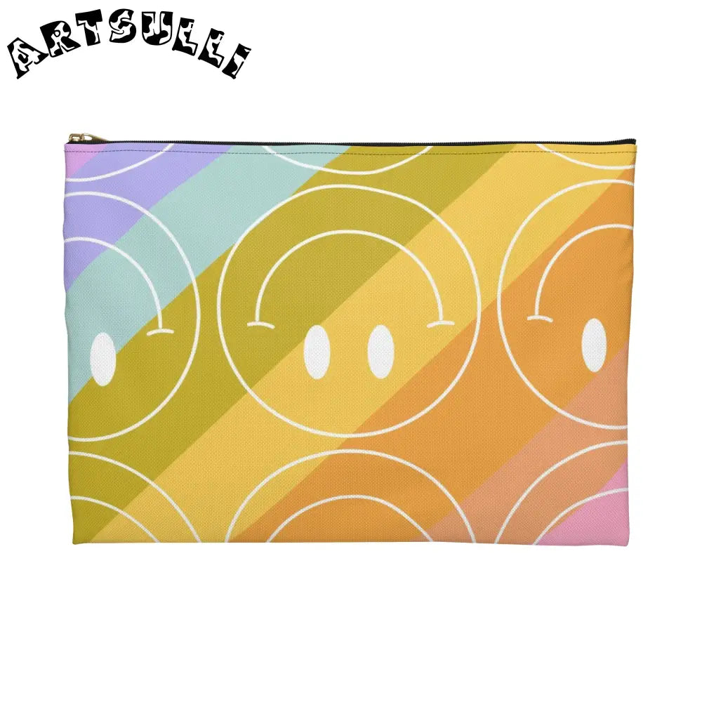 JAKKOUTTHEBXX Smiley Face x Rainbow Stripes Multi-Color Accessory