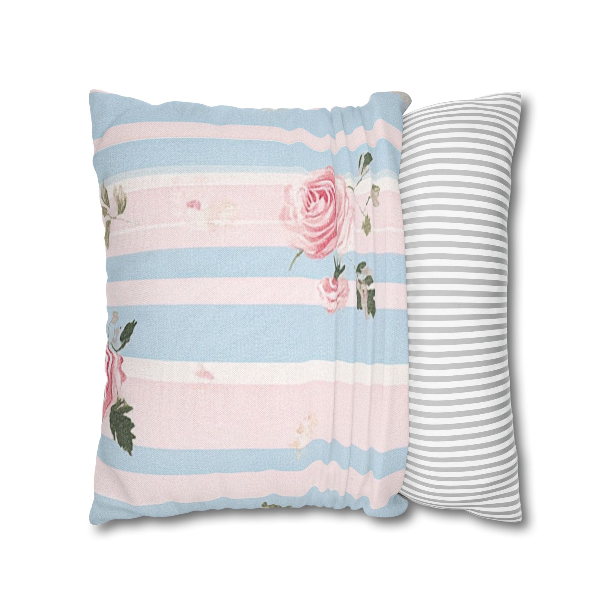 Spun Polyester Square Pillowcase