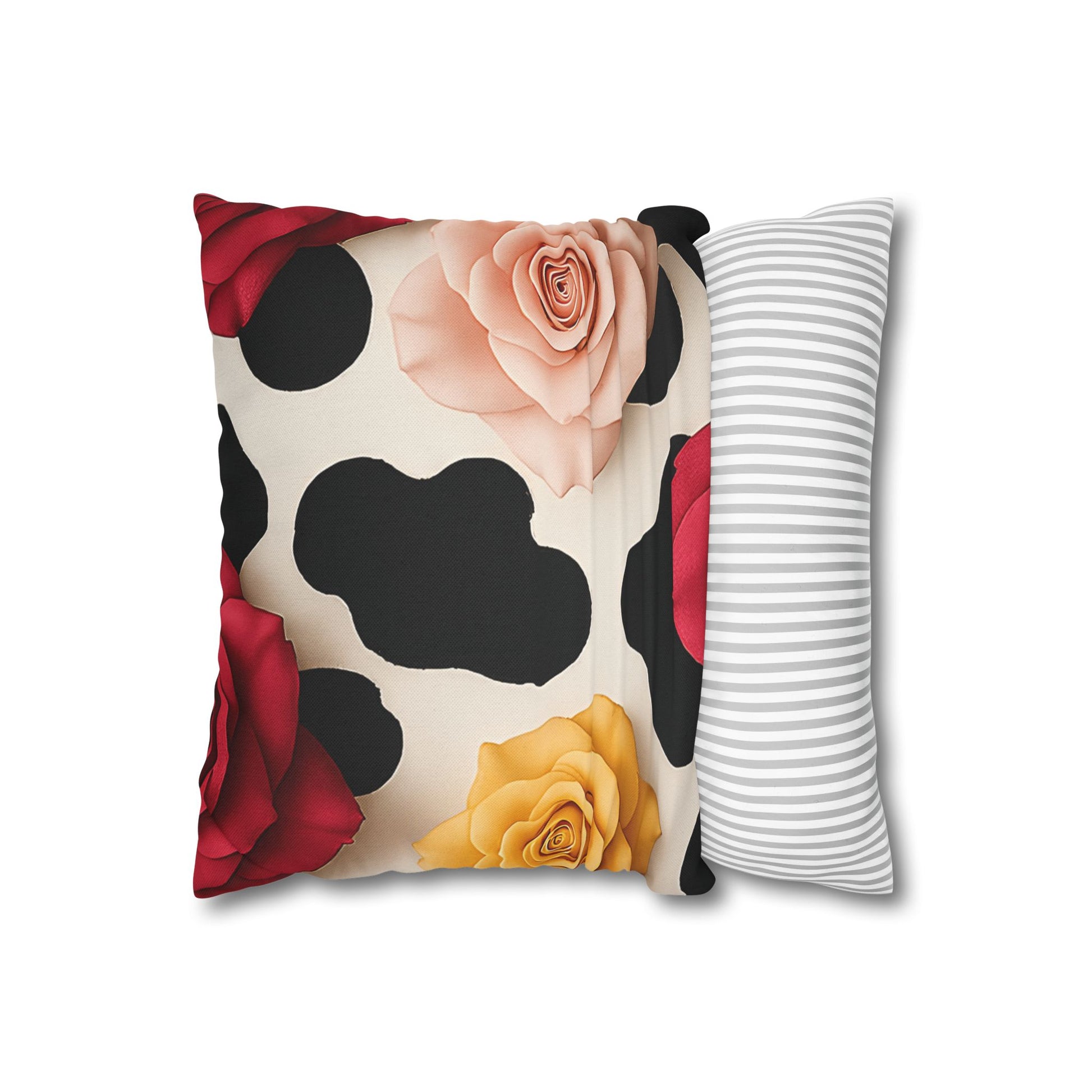Spun Polyester Square Pillowcase, Artsulli - Art is Long, Life is Short, Home Decor, , , , , , , 