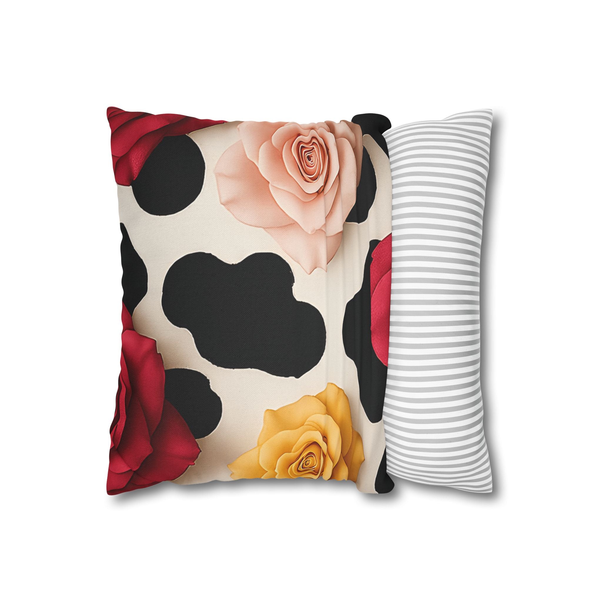 Spun Polyester Square Pillowcase, Artsulli - Art is Long, Life is Short, Home Decor, , , , , , , 