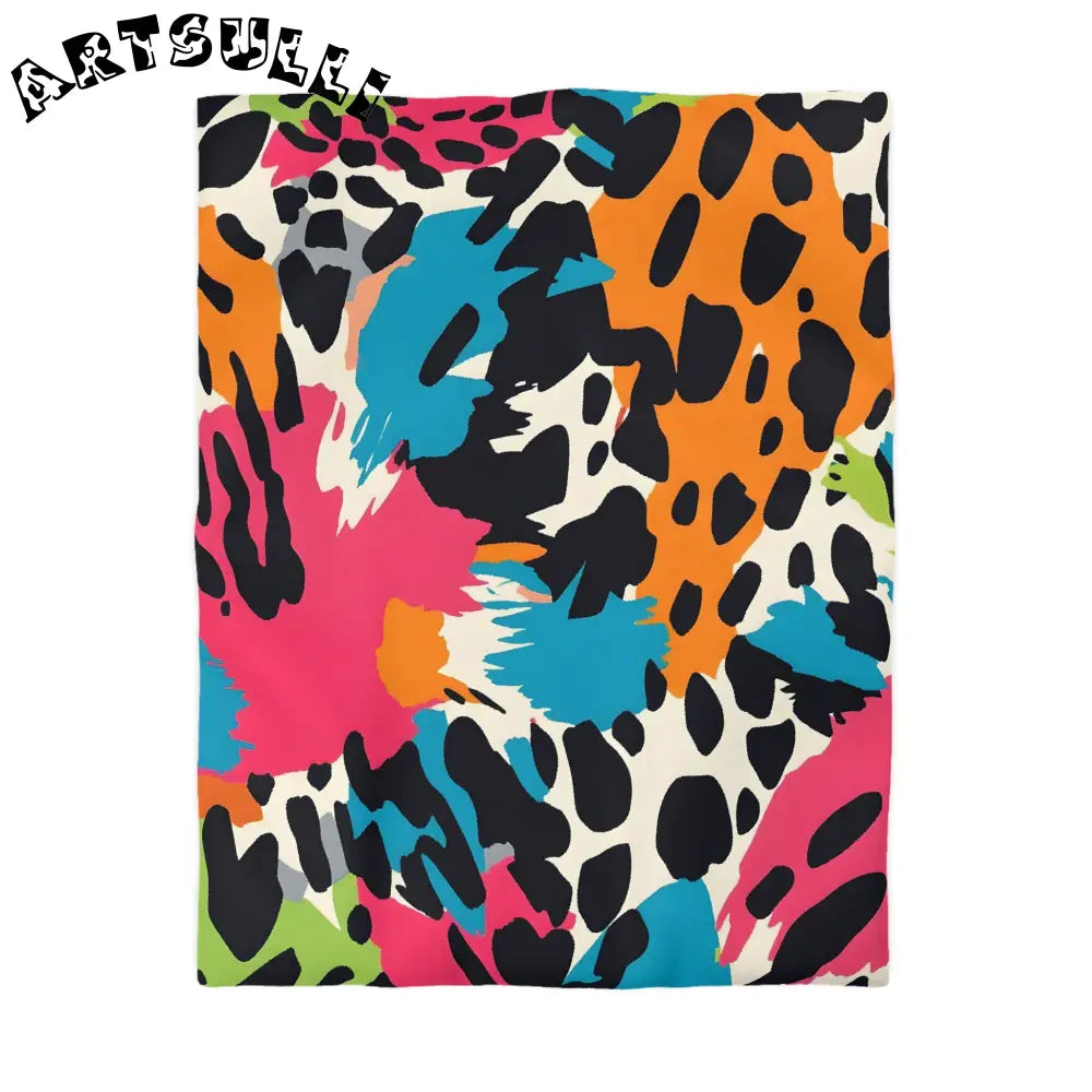 JAKKOUTTHEBXX Wild Brush Strokes x Animal Print Multi-Color