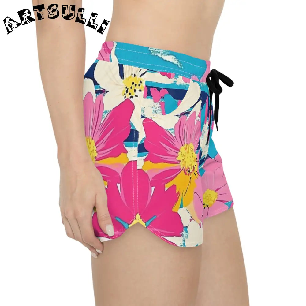 JAKKOUTTHEBXX Dayglo Floral Stripes Multi-Color Women’s Casual