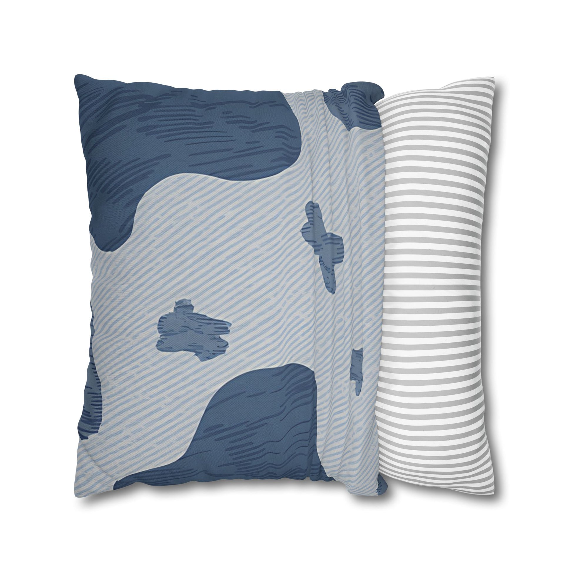 Spun Polyester Square Pillowcase, Artsulli - Art is Long, Life is Short, Home Decor, , , , , , , 