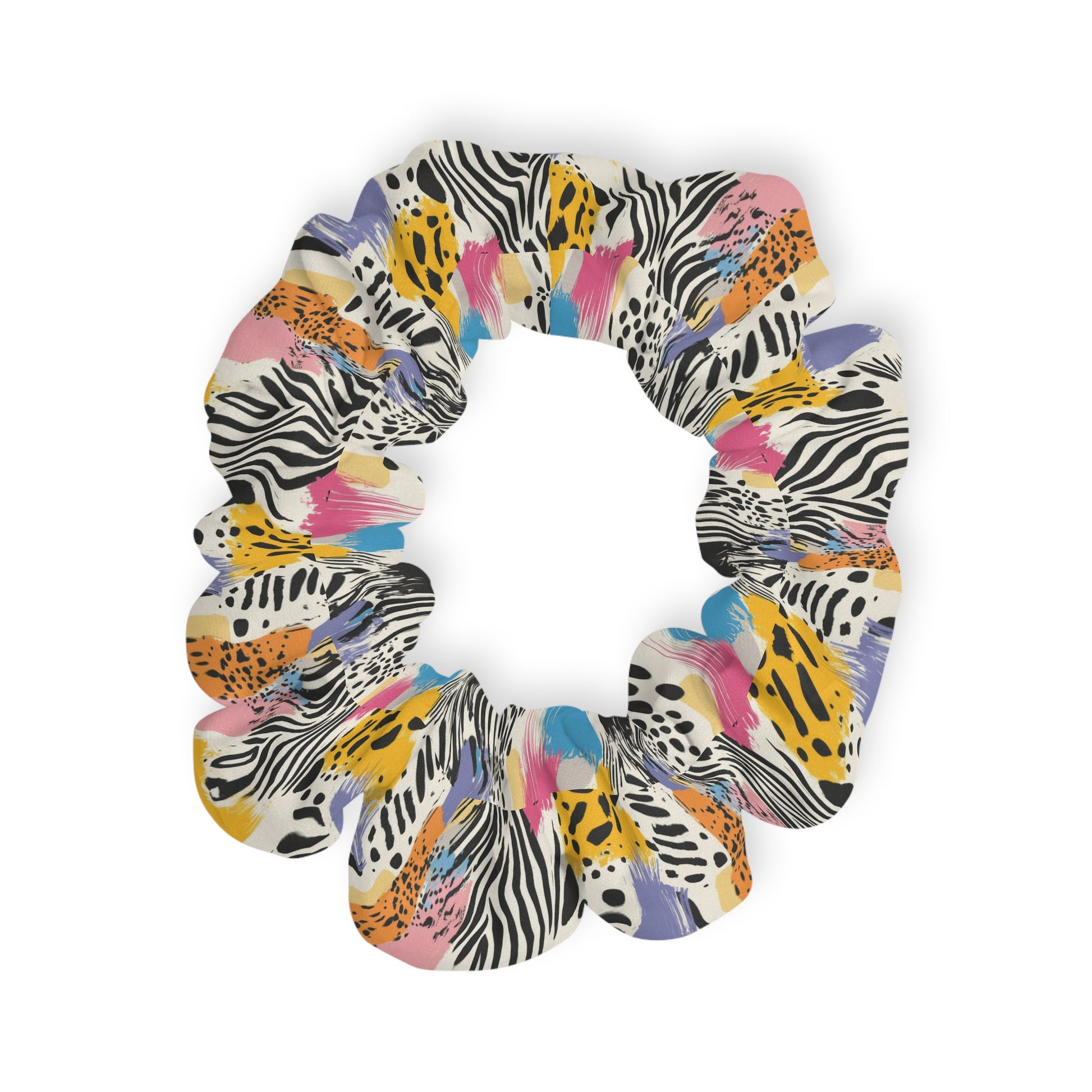 Rae Zebra Rhapsody Scrunchie, Artsulli - Art is Long, Life is Short, Accessories, , , , , , , 