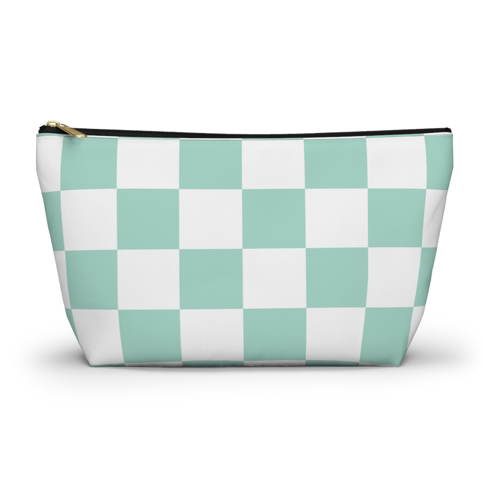 Chessboard Accessory Pouch w T-bottom, Artsulli - Art is Long, Life is Short, Bags, Size, Large, Color, Black zipper, , , 18827019988997353200