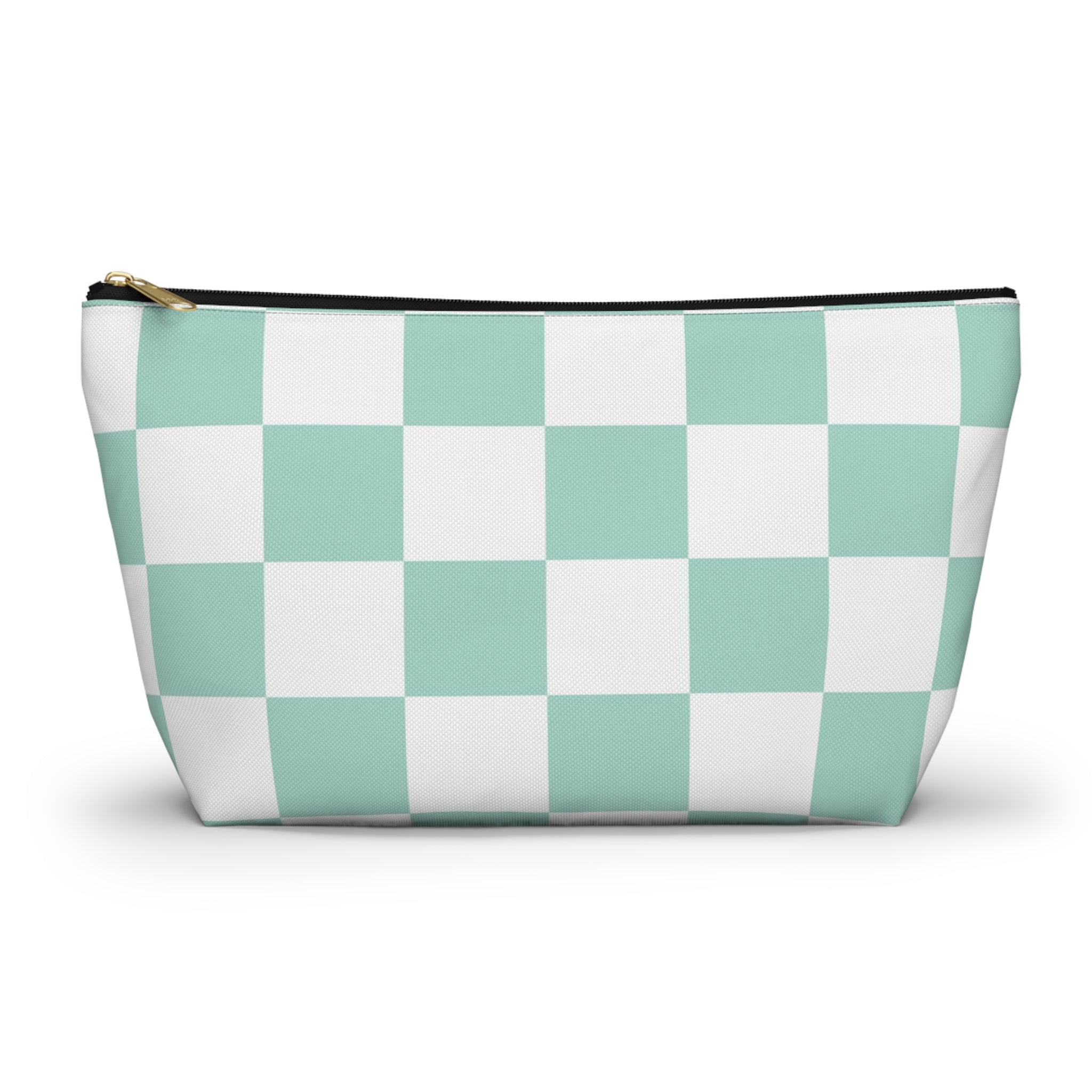 Chessboard Accessory Pouch w T-bottom, Artsulli - Art is Long, Life is Short, Bags, Size, Large, Color, Black zipper, , , 18827019988997353200