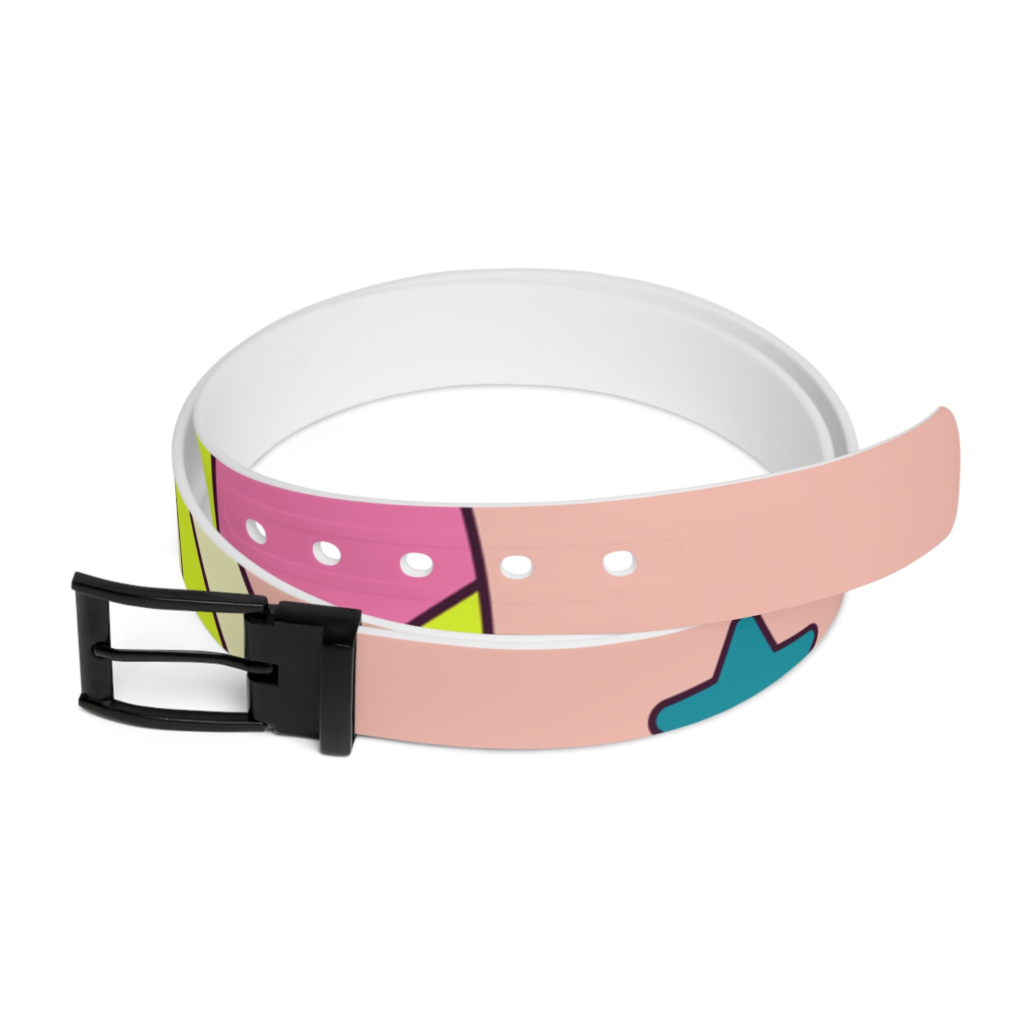 Trippy Spaceships Belt, Artsulli - Art is Long, Life is Short, Accessories, Material, Black Metal, Size, 50'', , , 87067994517406895558