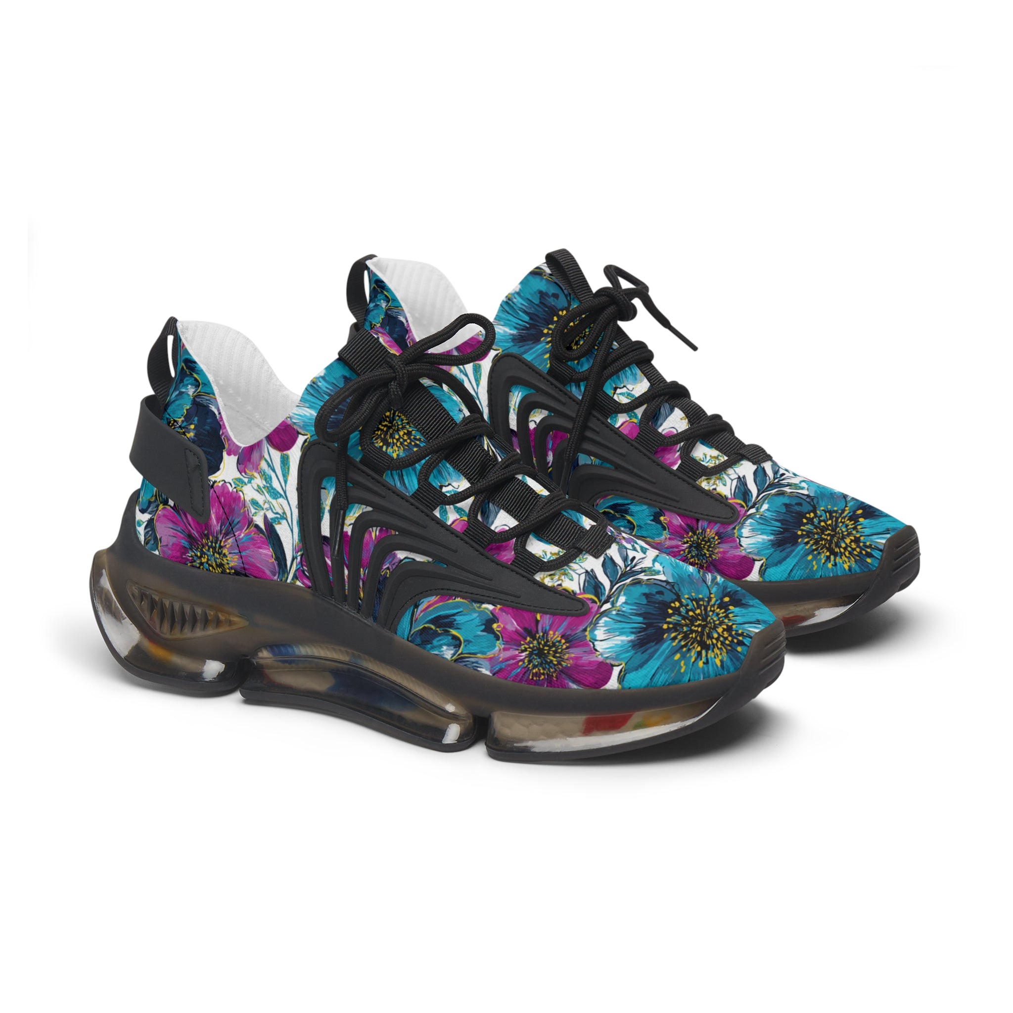 Women's Mesh Sneakers, Artsulli - Art is Long, Life is Short, Shoes, Color, Black sole, Size, US 5.5, , , 16831532682803168572