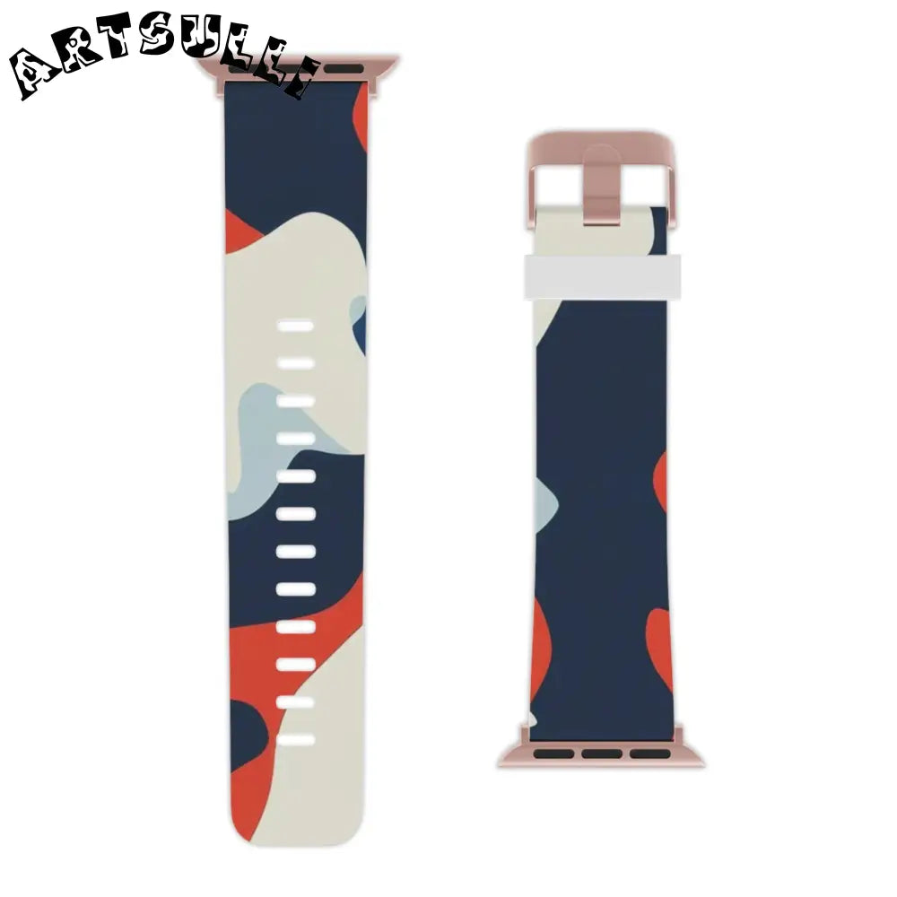 JAKKOUTTHEBXX Camo Ghosts Watch Band for Apple Watch JAKKOUTTHEBXX
