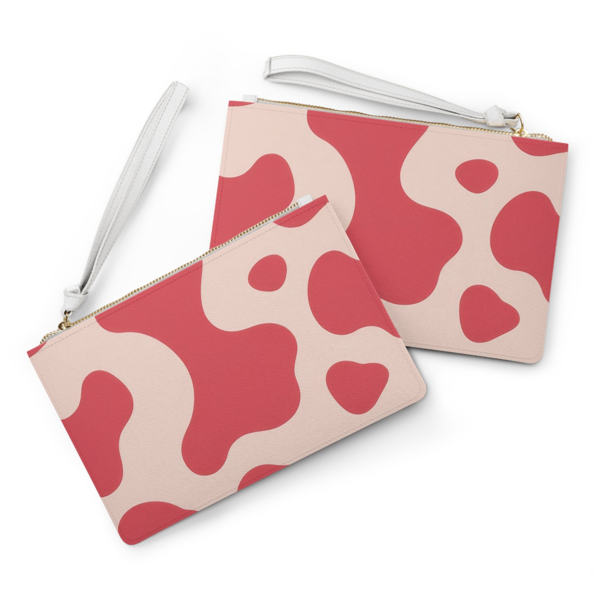 Red Jungle Cow Clutch Bag, Artsulli - Art is Long, Life is Short, Bags, , , , , , , 