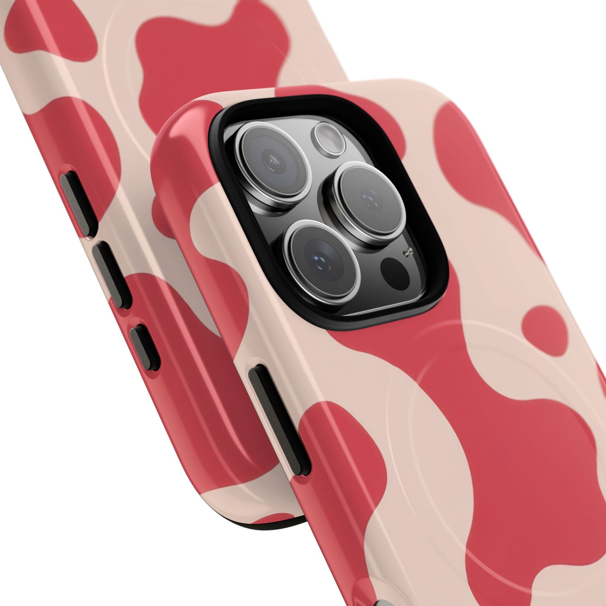Red Jungle Cow Tough Magnetic Cases, Artsulli - Art is Long, Life is Short, Phone Case, , , , , , , 