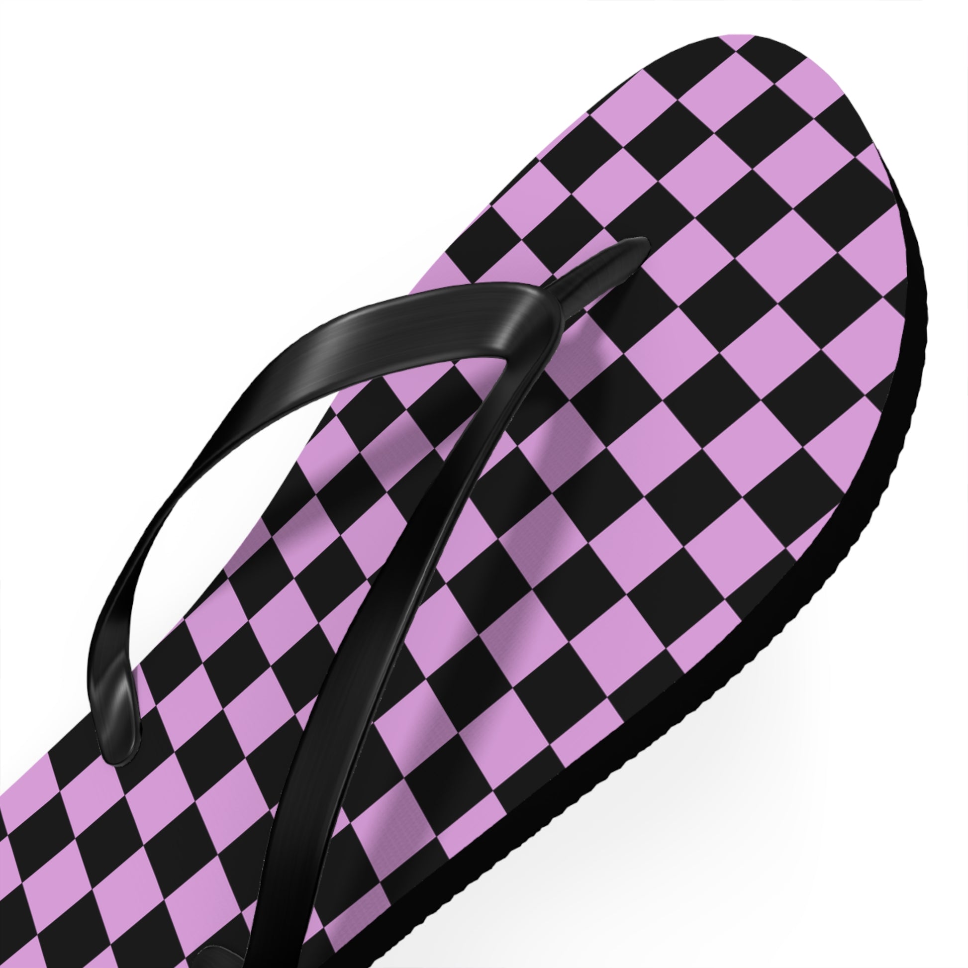 Pixel Punk Vision Flip Flops, Artsulli - Art is Long, Life is Short, Shoes, , , , , , , 