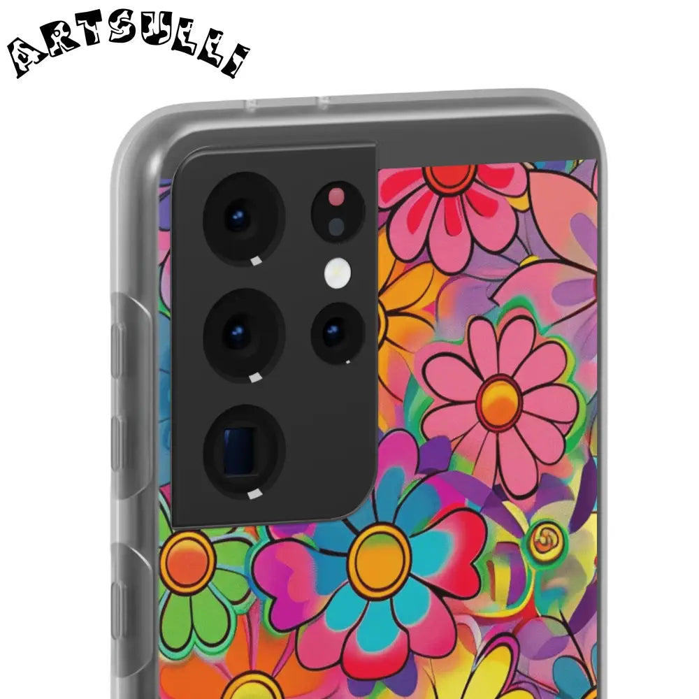 JAKKOUTTHEBXX Chromatic Daisy Dream Flexi Cases JAKKOUTTHEBXX