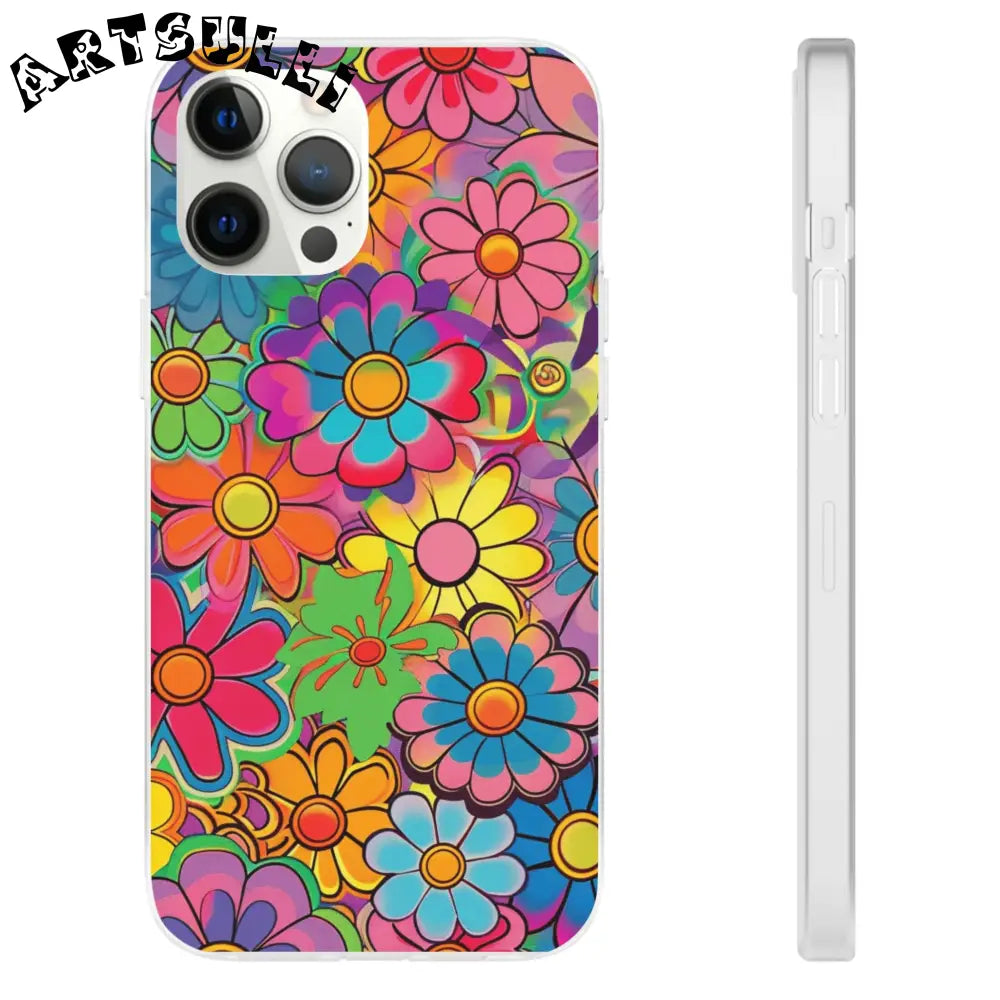 JAKKOUTTHEBXX Chromatic Daisy Dream Flexi Cases JAKKOUTTHEBXX