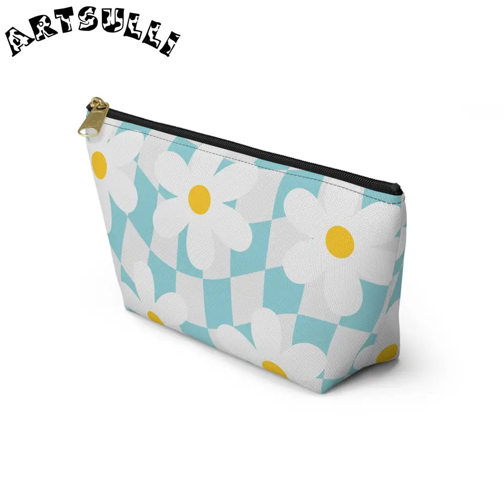 JAKKOUTTHEBXX Trippy Check Garden II Accessory Pouch w T-bottom