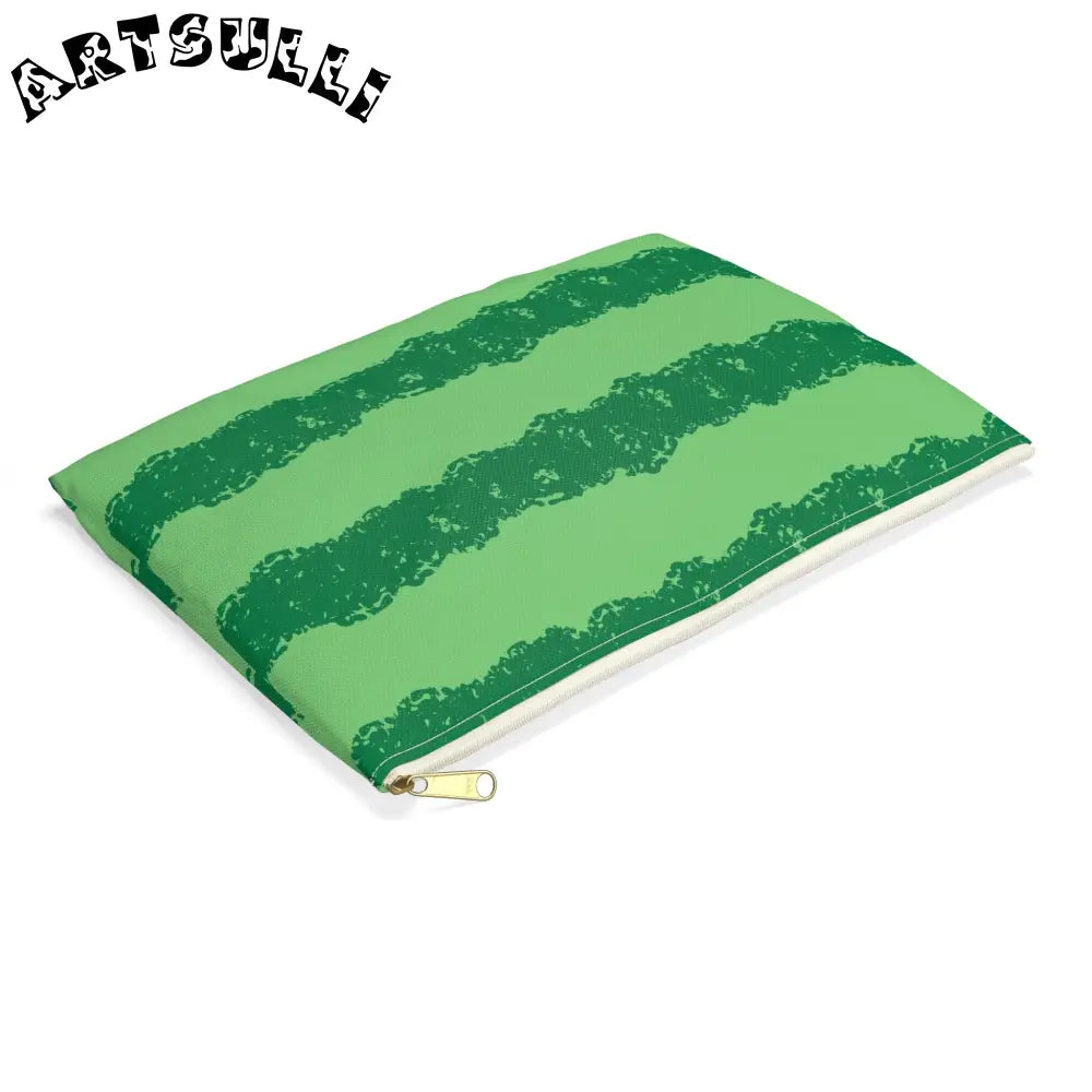 JAKKOUTTHEBXX Watermelon Green Accessory Pouch JAKKOUTTHEBXX