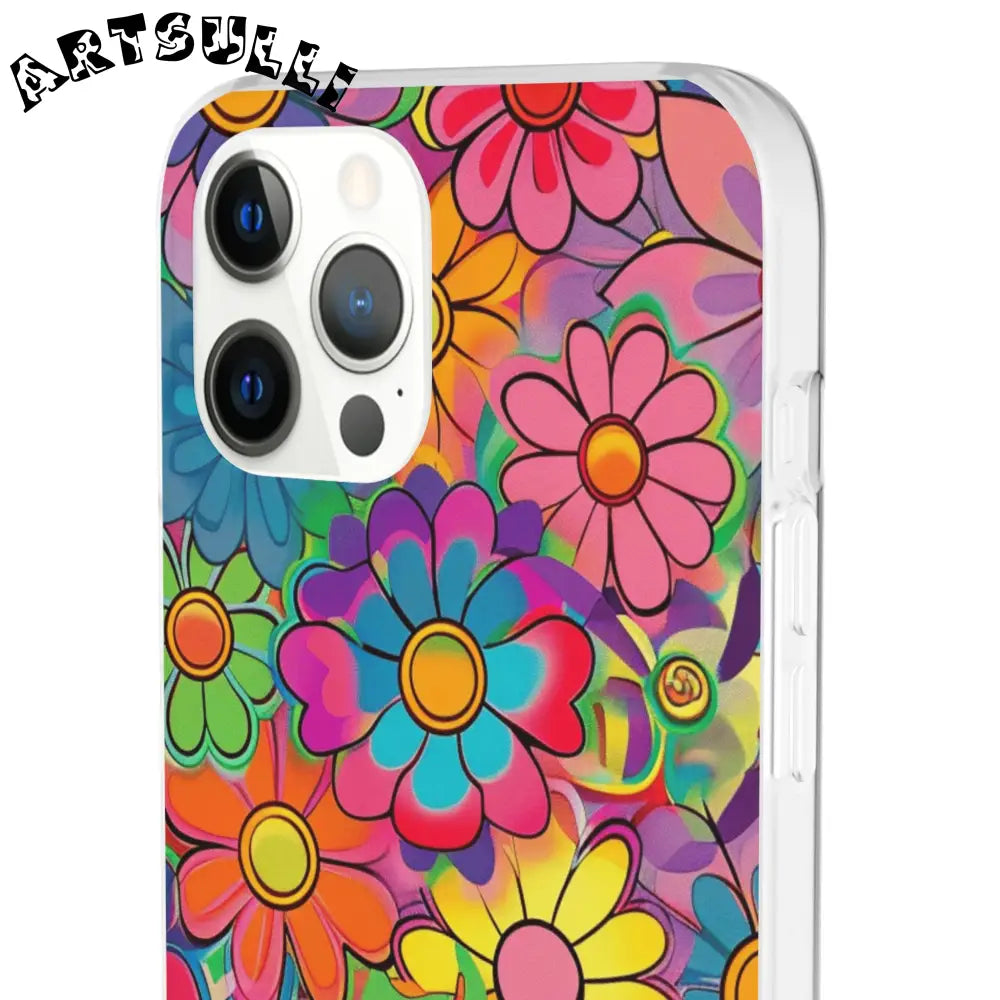 JAKKOUTTHEBXX Chromatic Daisy Dream Flexi Cases JAKKOUTTHEBXX