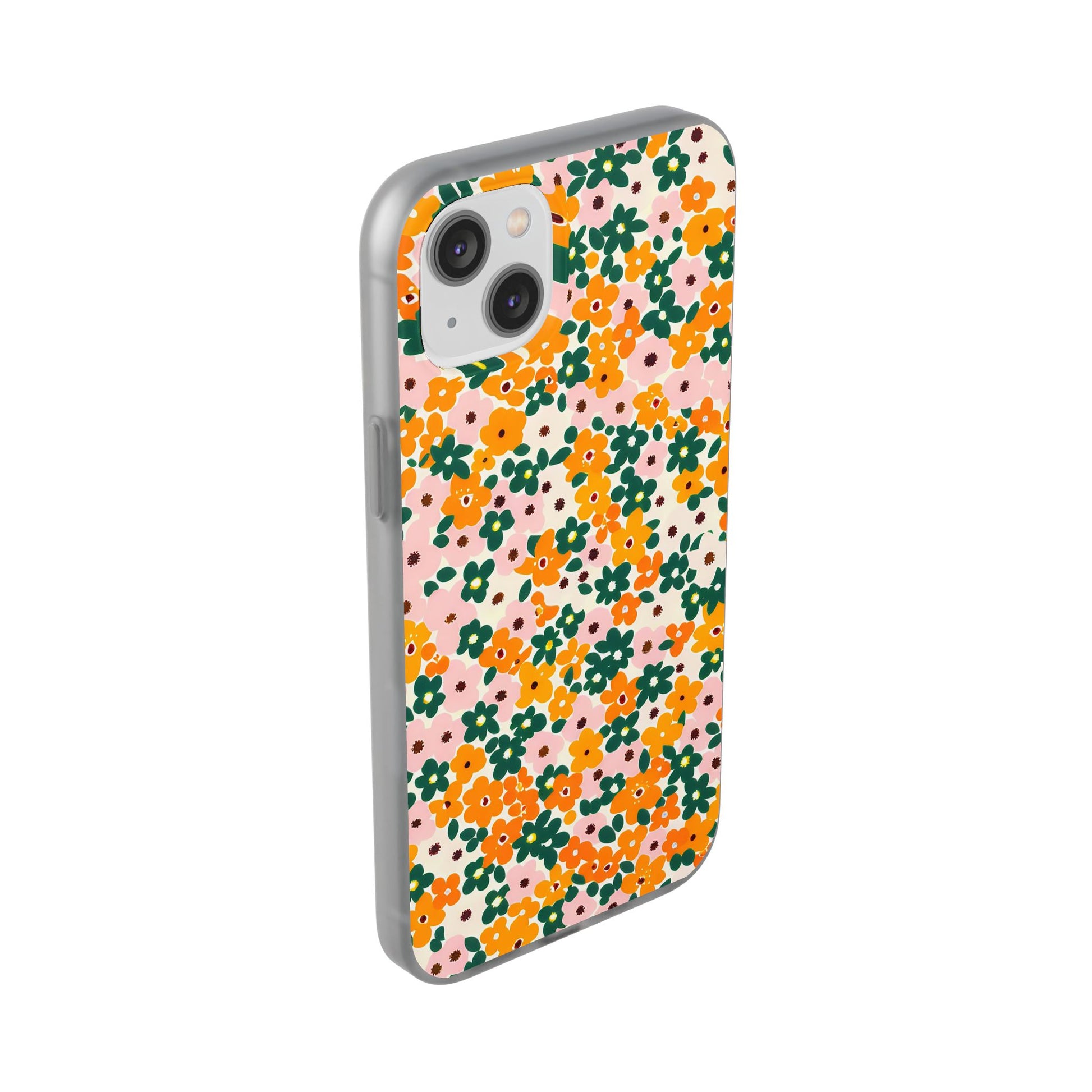 Vibrant Floral Flexi Case, Artsulli - Art is Long, Life is Short, Phone Case, , , , , , , 