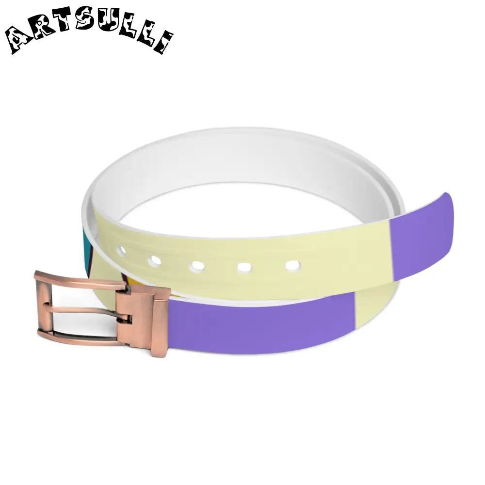 JAKKOUTTHEBXX Trippy Flower Power Motifs Rave Garden Grins Belt