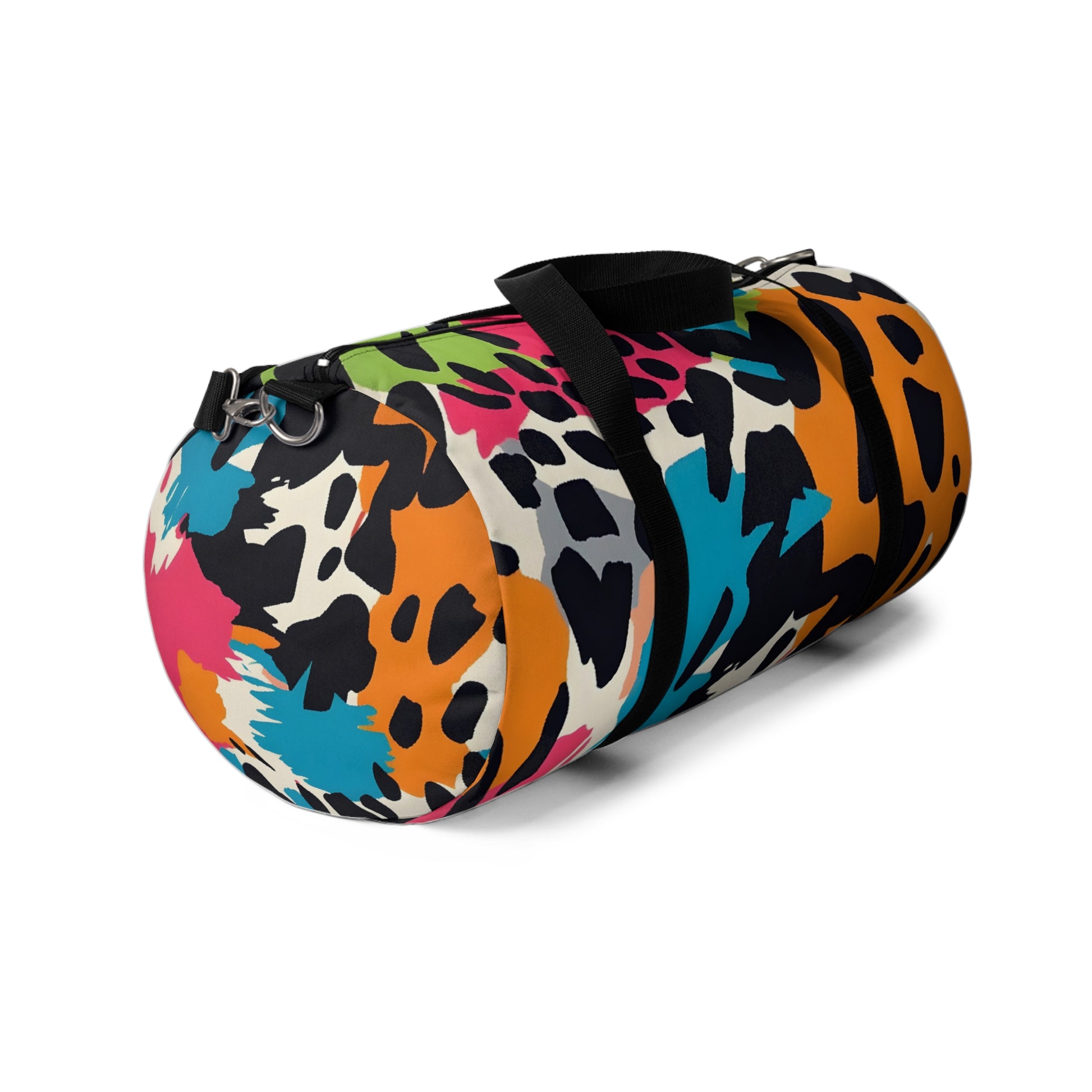 Wild Brush Strokes x Animal Print II Multi-Color Duffel Bag, Artsulli - Art is Long, Life is Short, Bags, , , , , , , 