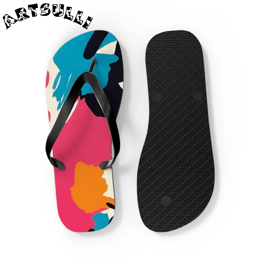 JAKKOUTTHEBXX Wild Brush Strokes x Animal Print Multi-Color Flip