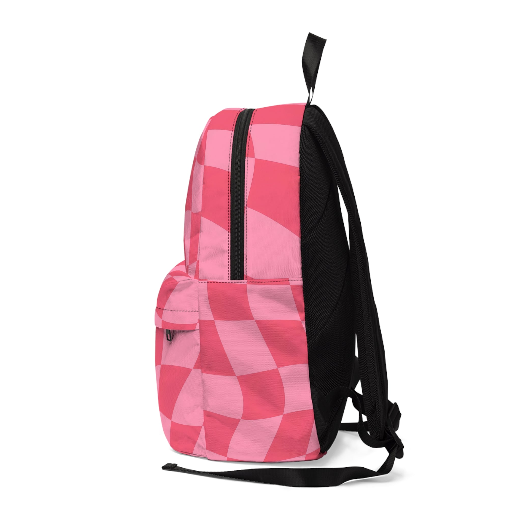 Race Track Girl Hot Pink Unisex Classic Backpack, Artsulli - Art is Long, Life is Short, Bags, , , , , , , 
