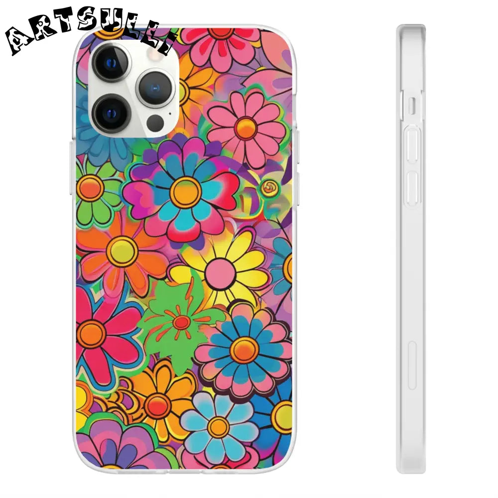 JAKKOUTTHEBXX Chromatic Daisy Dream Flexi Cases JAKKOUTTHEBXX