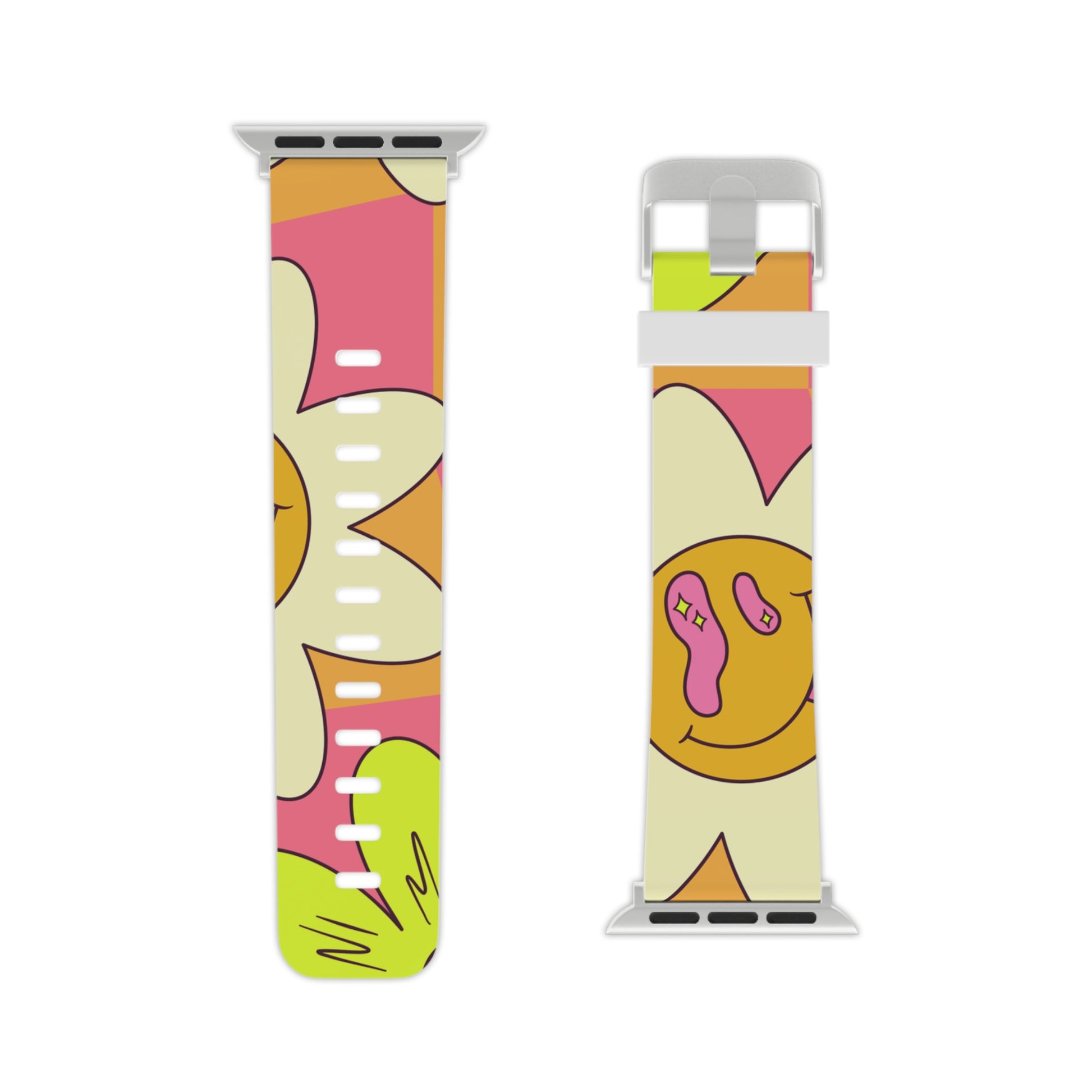 Trippy Sour Face Rave Watch Band for Apple Watch, Artsulli - Art is Long, Life is Short, Accessories, , , , , , , 