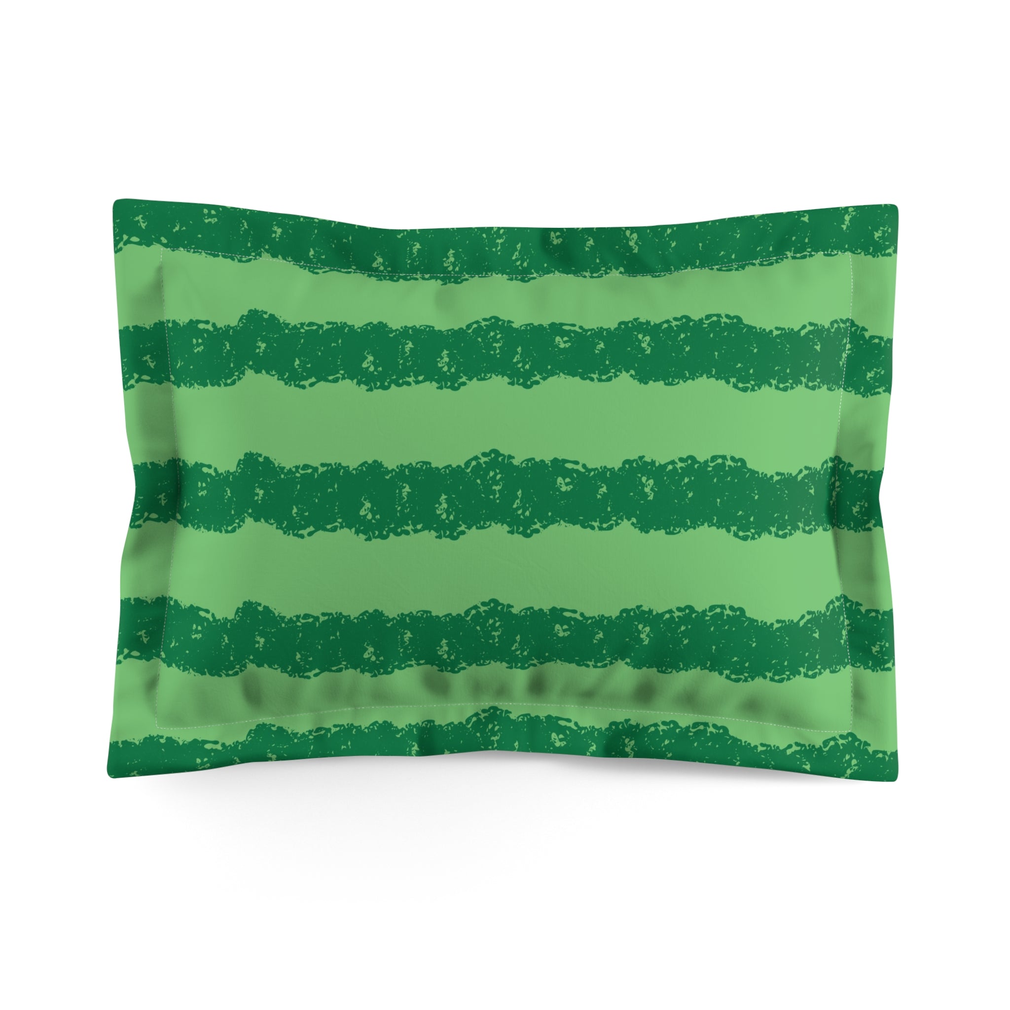 Watermelon Green Microfiber Pillow Sham, Artsulli - Art is Long, Life is Short, Home Decor, Size, Standard, , , , , 15640462893955