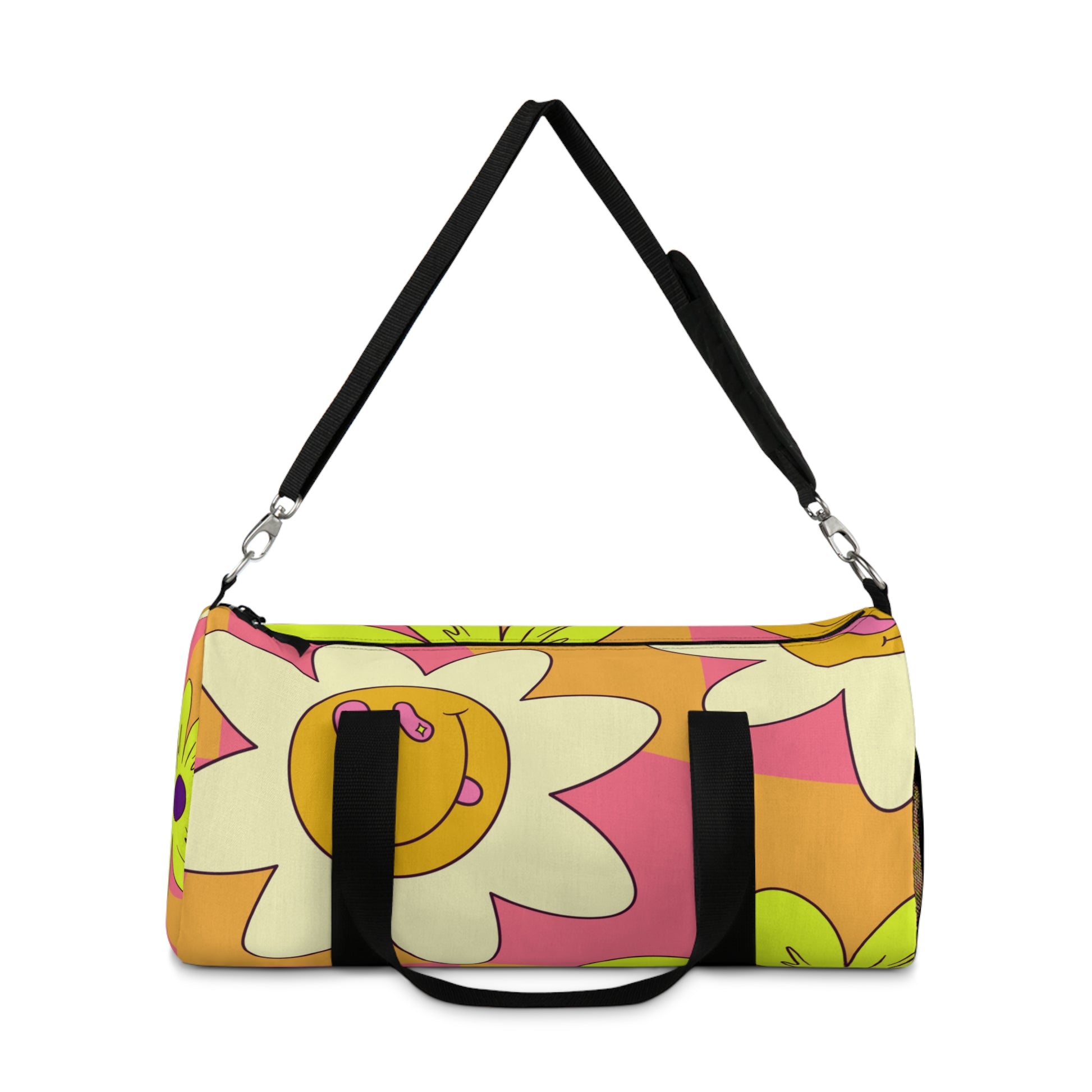 Trippy Sour Face Rave Duffel Bag, Artsulli - Art is Long, Life is Short, Bags, , , , , , , 