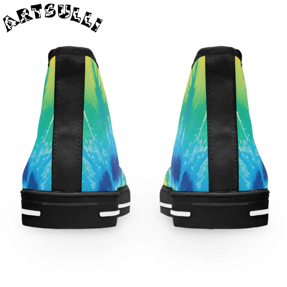 JAKKOUTTHEBXX Deodorant Memory Foam Tie-Dye High-Top Sneakers 2025